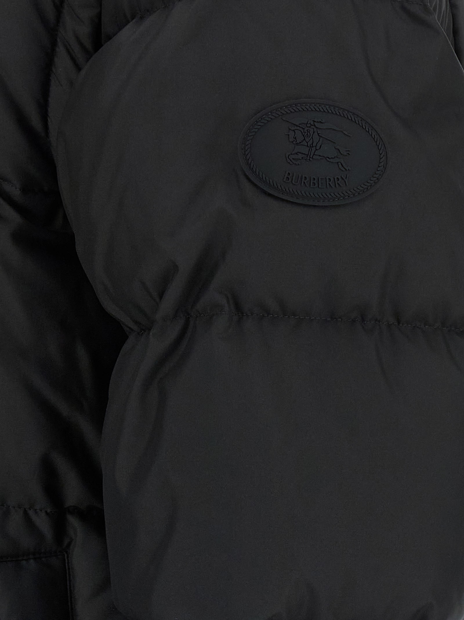 Burberry Bideford Down Jacket In Black