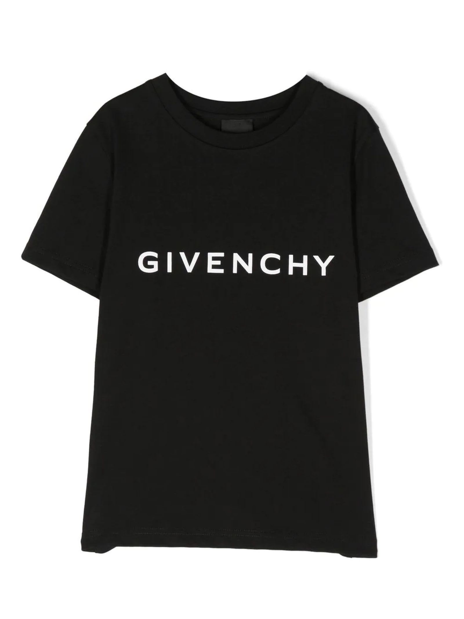 Givenchy Black Cotton Tshirt