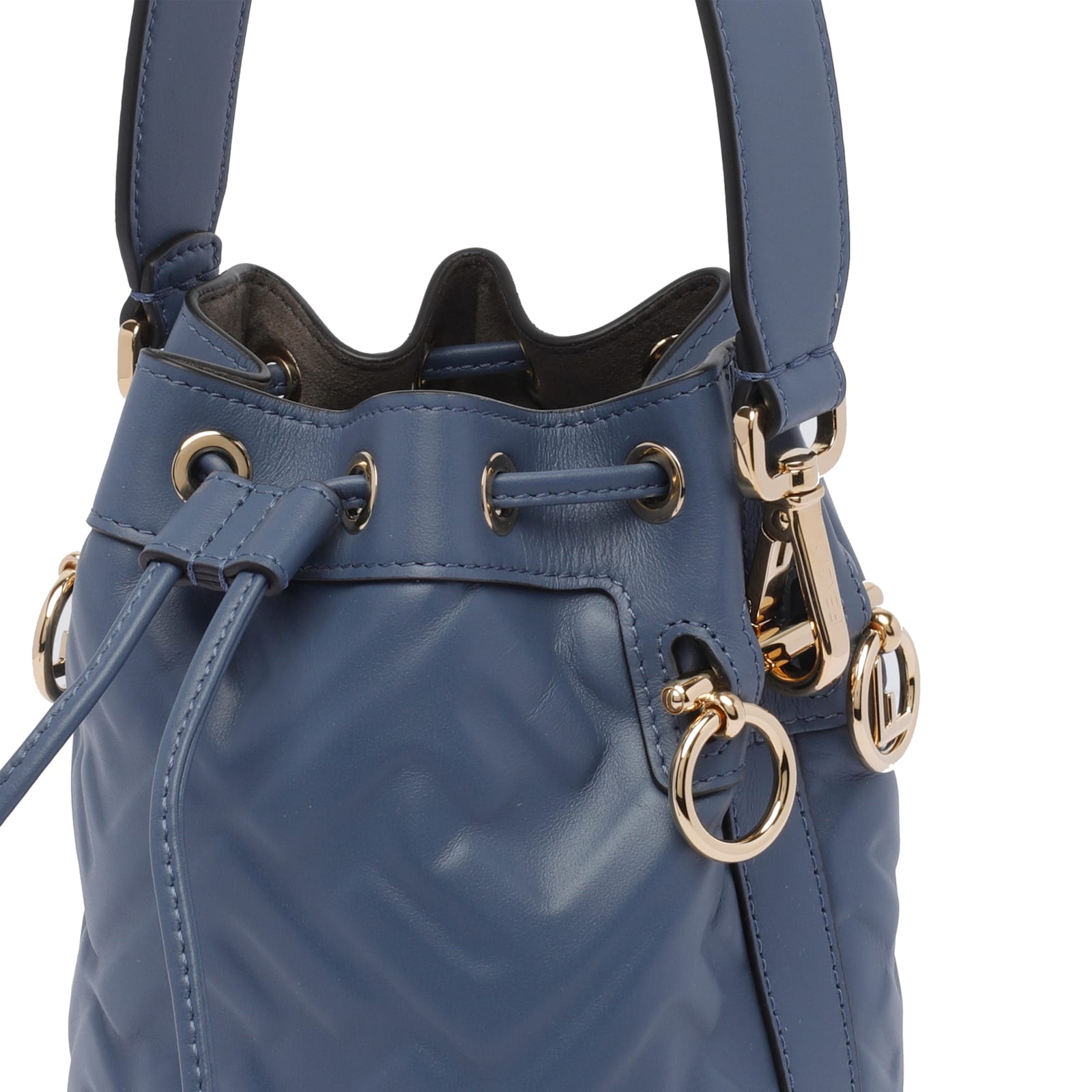 Fendi Mini Mon Tresor Tessuto Ff