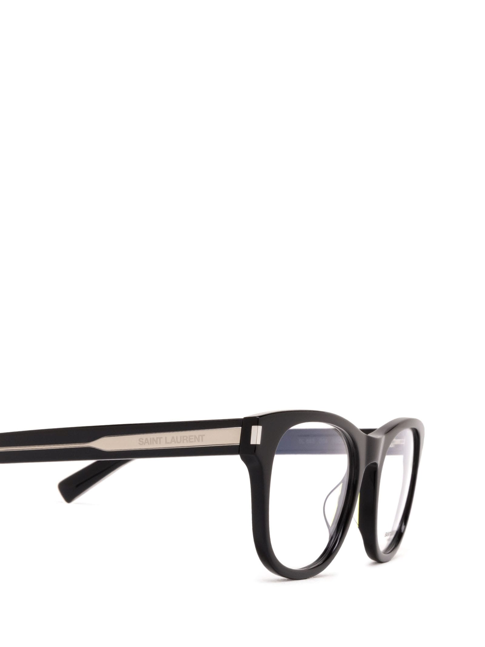 Shop Saint Laurent Sl 663 Black Glasses