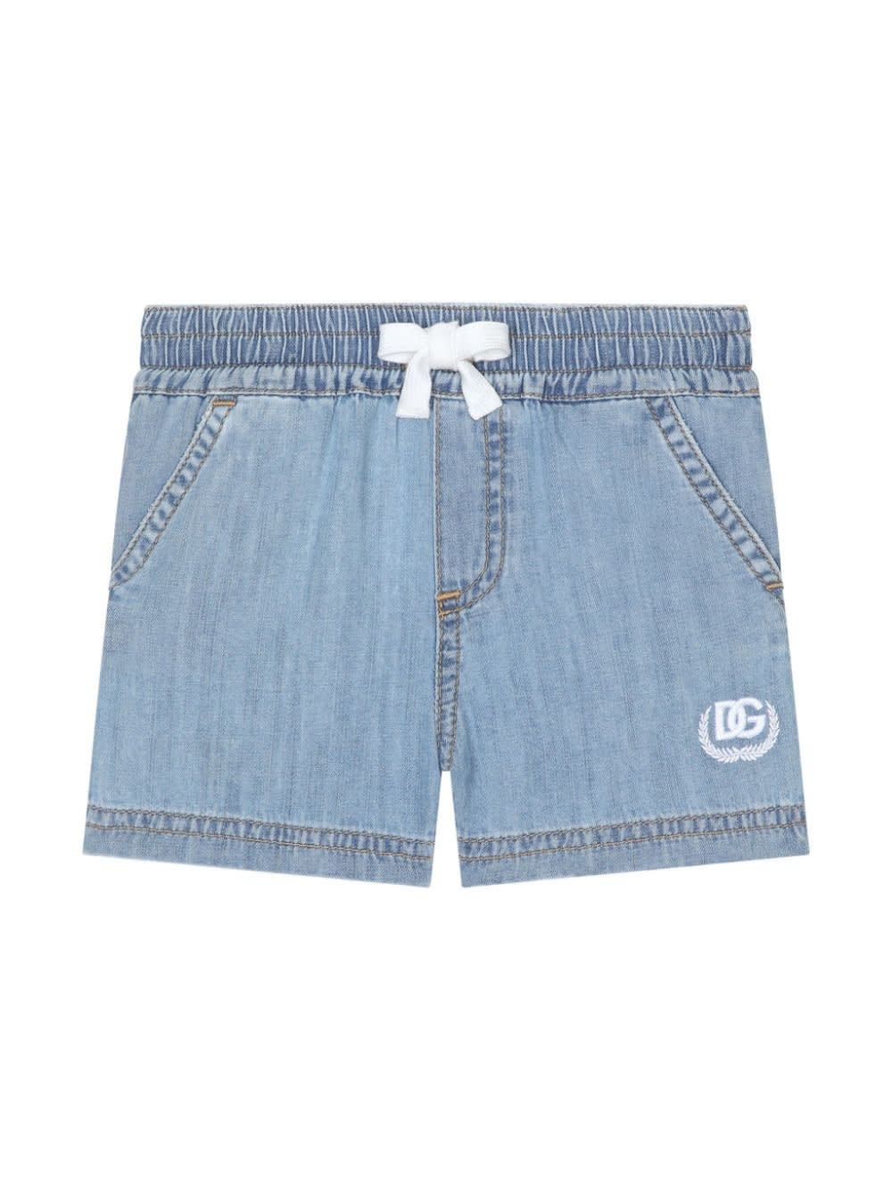 DOLCE & GABBANA SHORTS WITH LOGO 