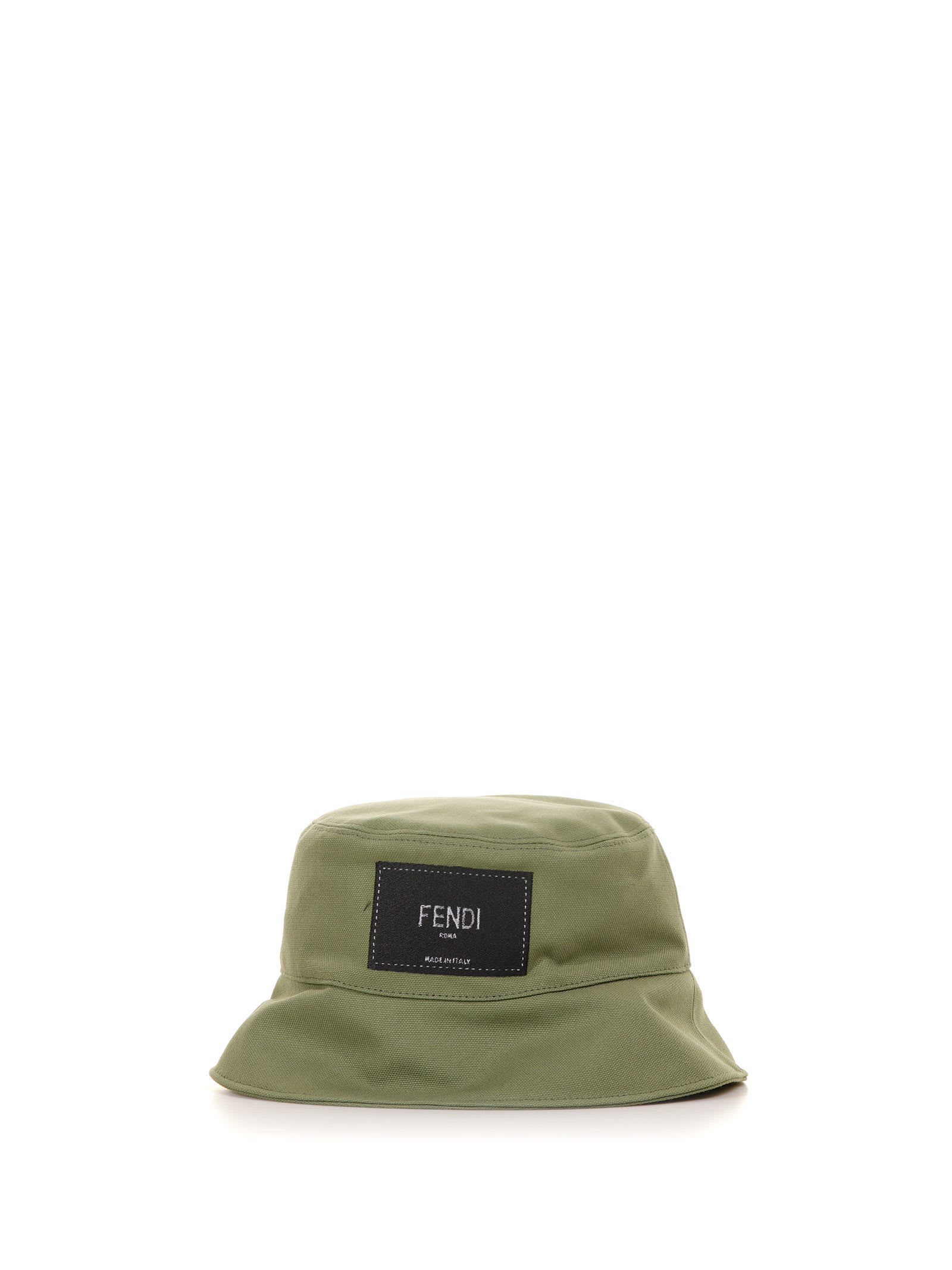 Fendi Bucket Hat With Logo