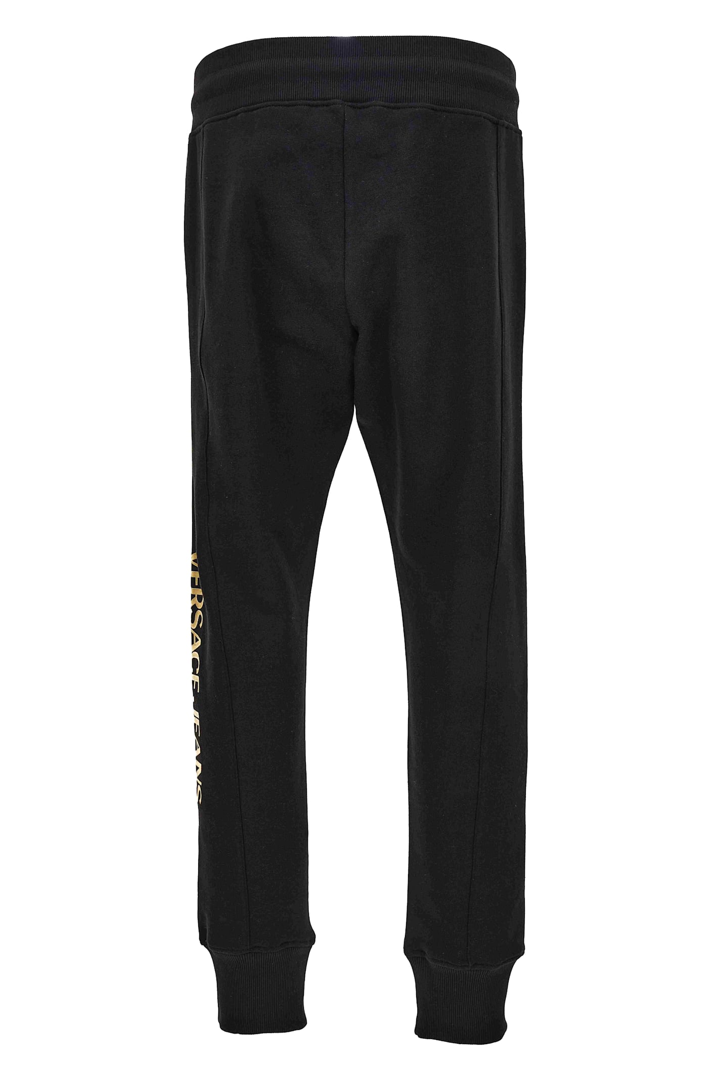 Shop Versace Jeans Couture Pants In Black