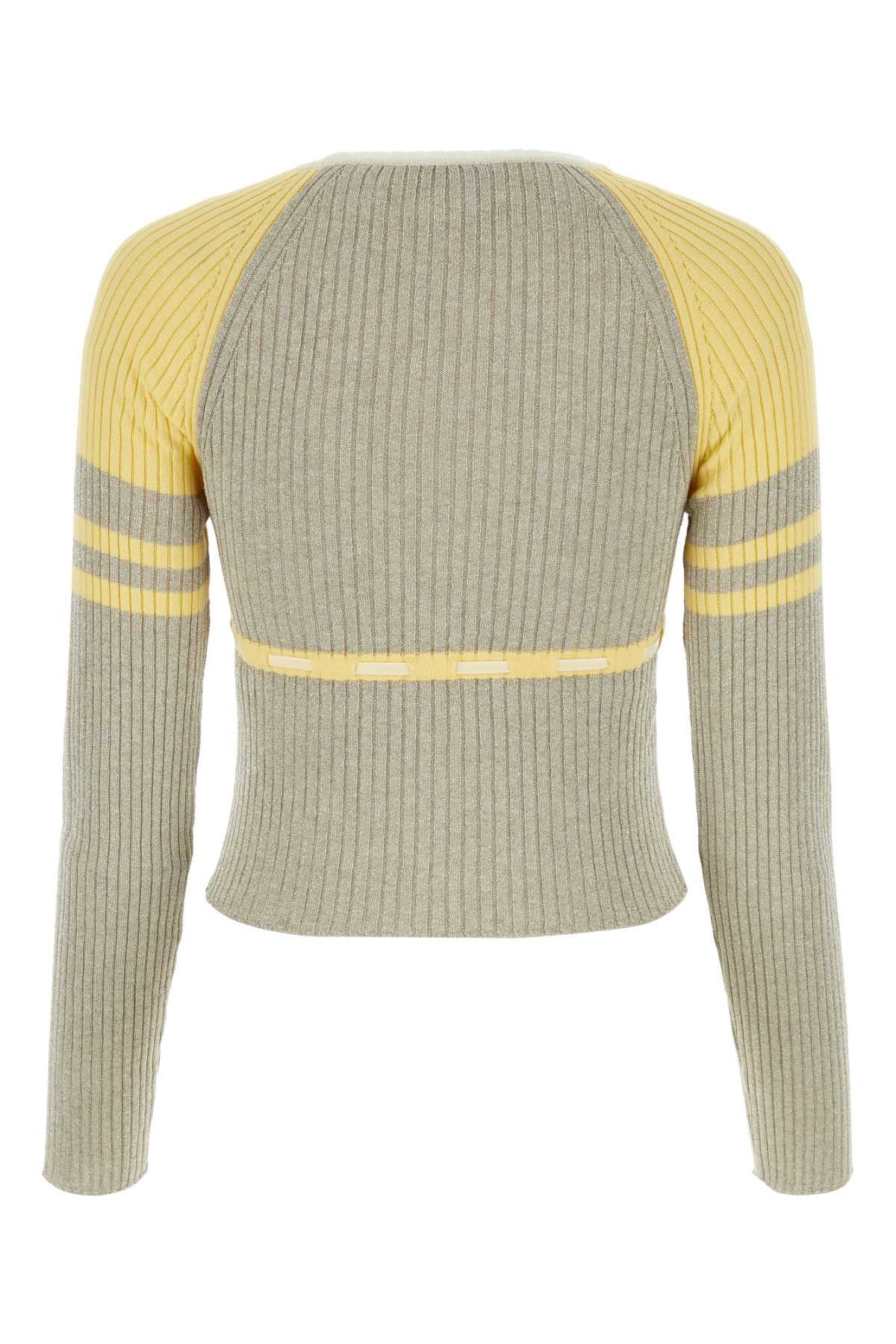 Cormio Multicolor Wool Blend Sweater In Bannana