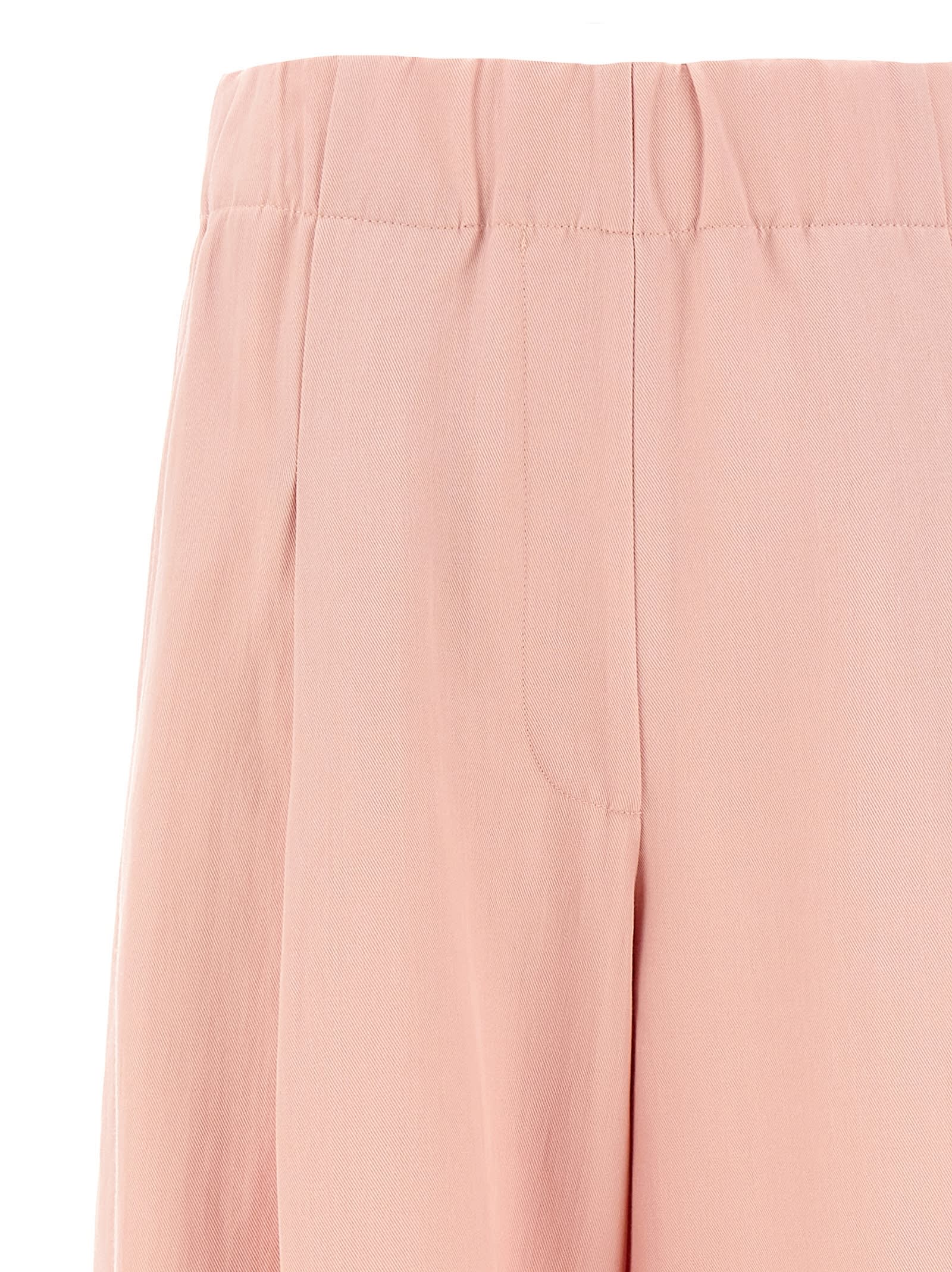 Dries Van Noten Trousers Featuring Back Pocket And Wide Leg In Pink