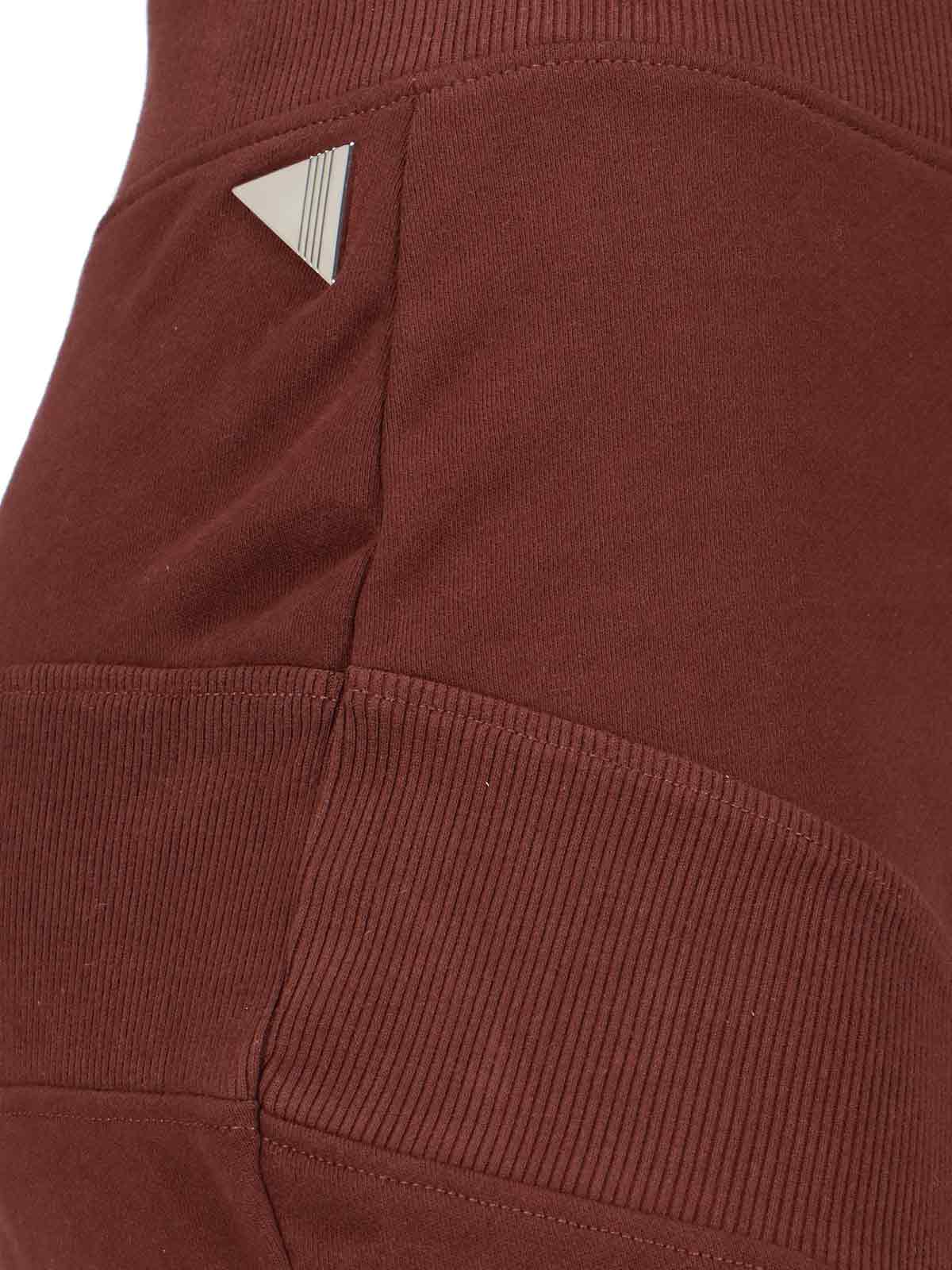 Shop Attico Asymmetrical Midi Skirt In Brown