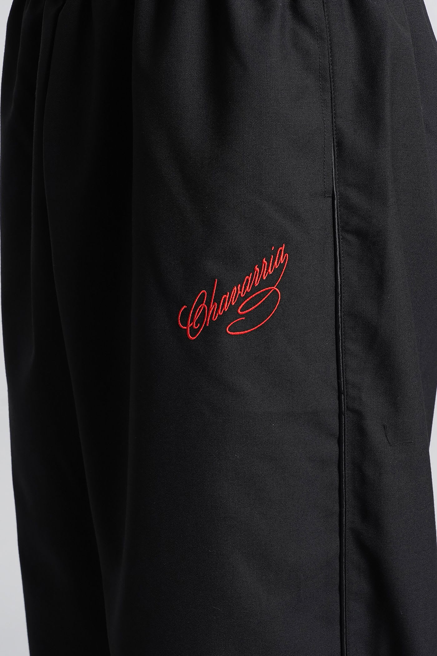 Willy Chavarria Ruff Rider Pant Pants In Black Wool In Black