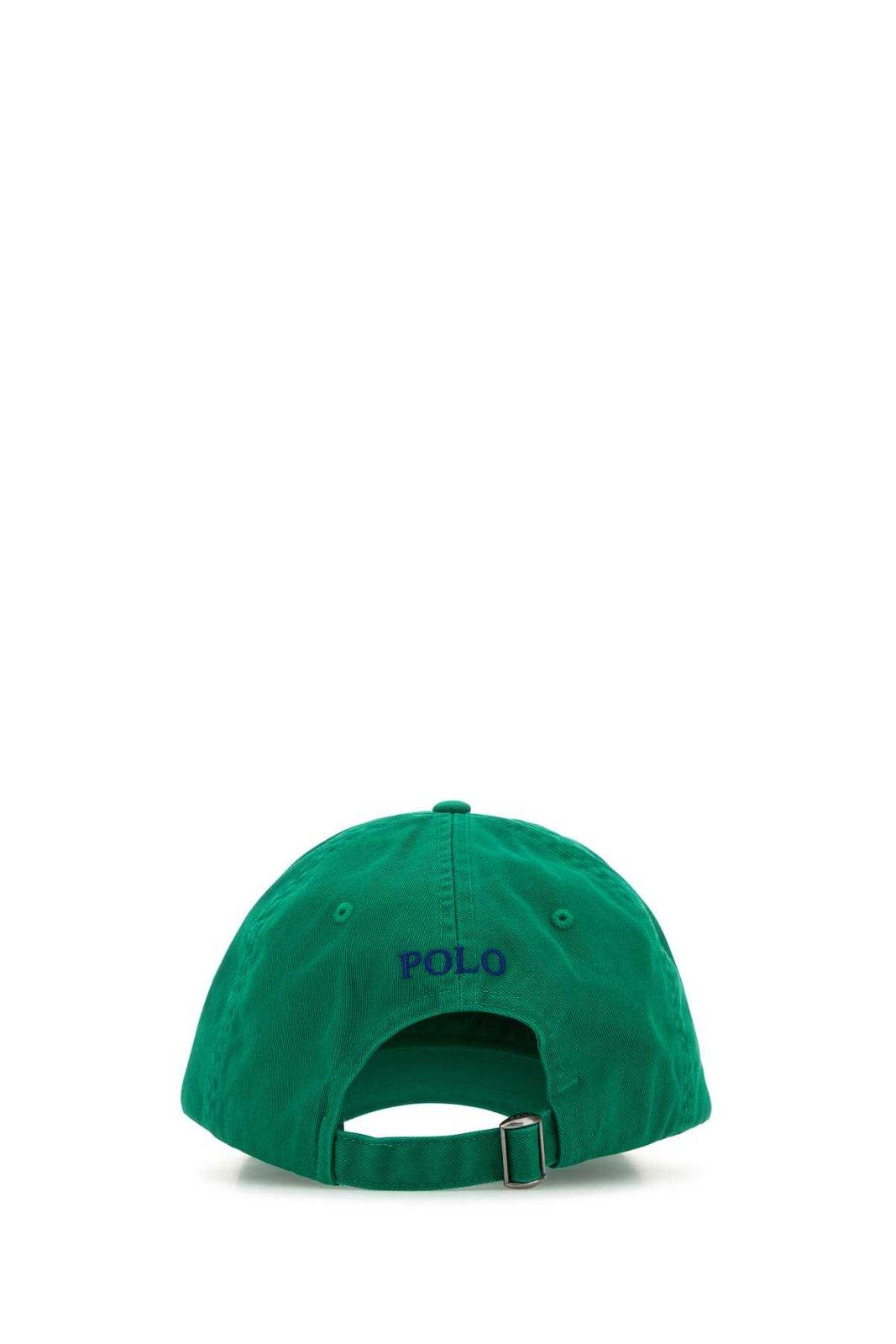 Polo Ralph Lauren Logo-embroidery Baseball Cap In Green