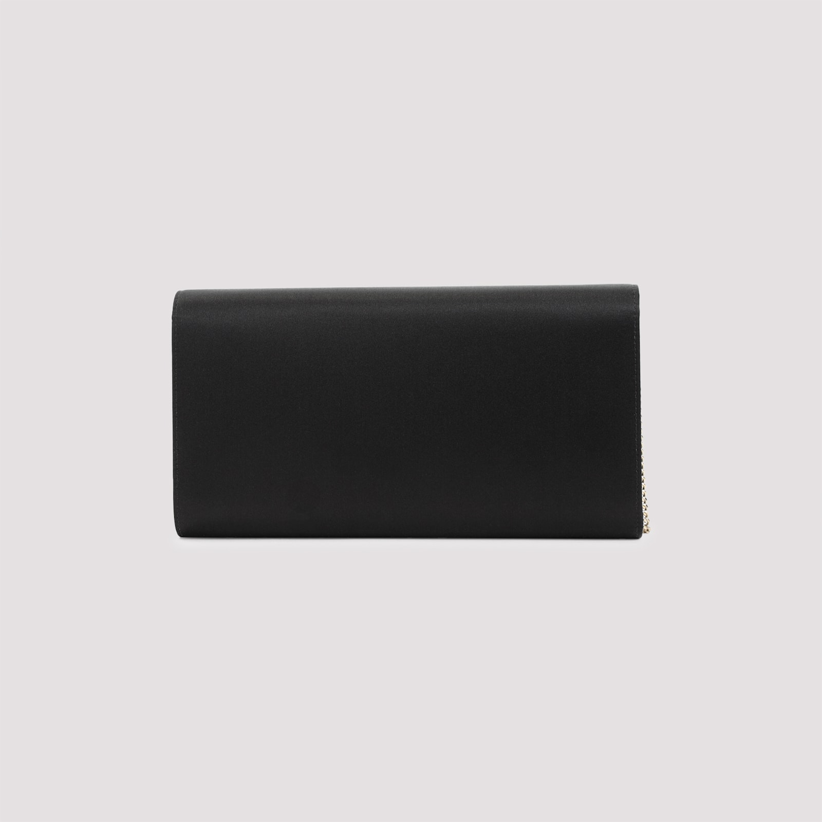 Roger Vivier Envelope Flap Flower Buckle Handbag In Black