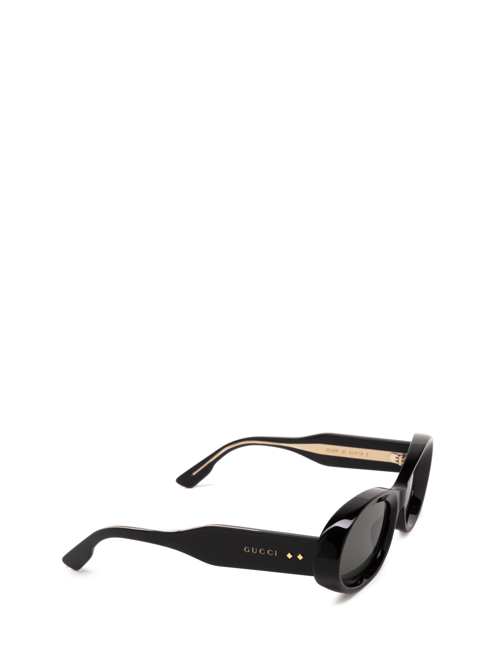 Shop Gucci Gg1527s Black Sunglasses