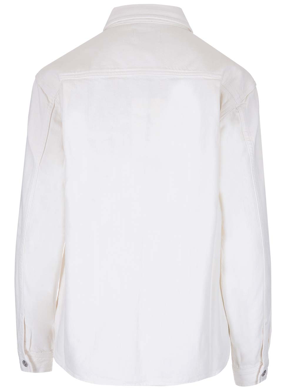 Shop Frame White Denim Shirt