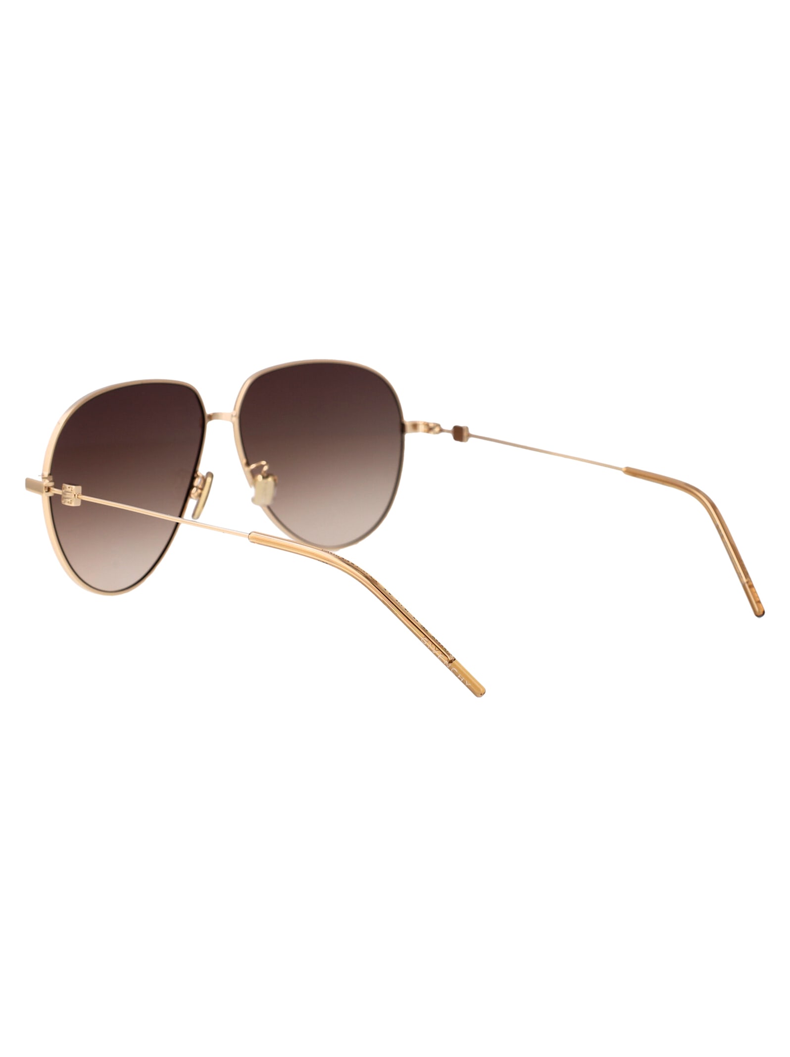 Shop Givenchy Gv Speed Sunglasses In Gold