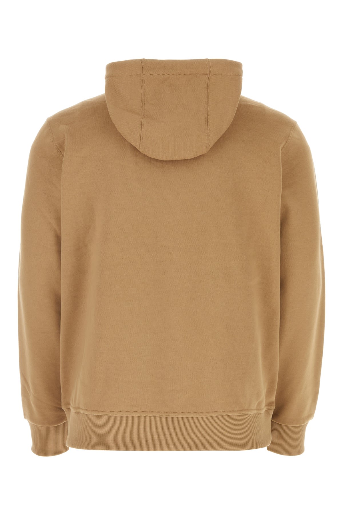 Shop Burberry Biscuit Cotton Sweatshirt In Camel