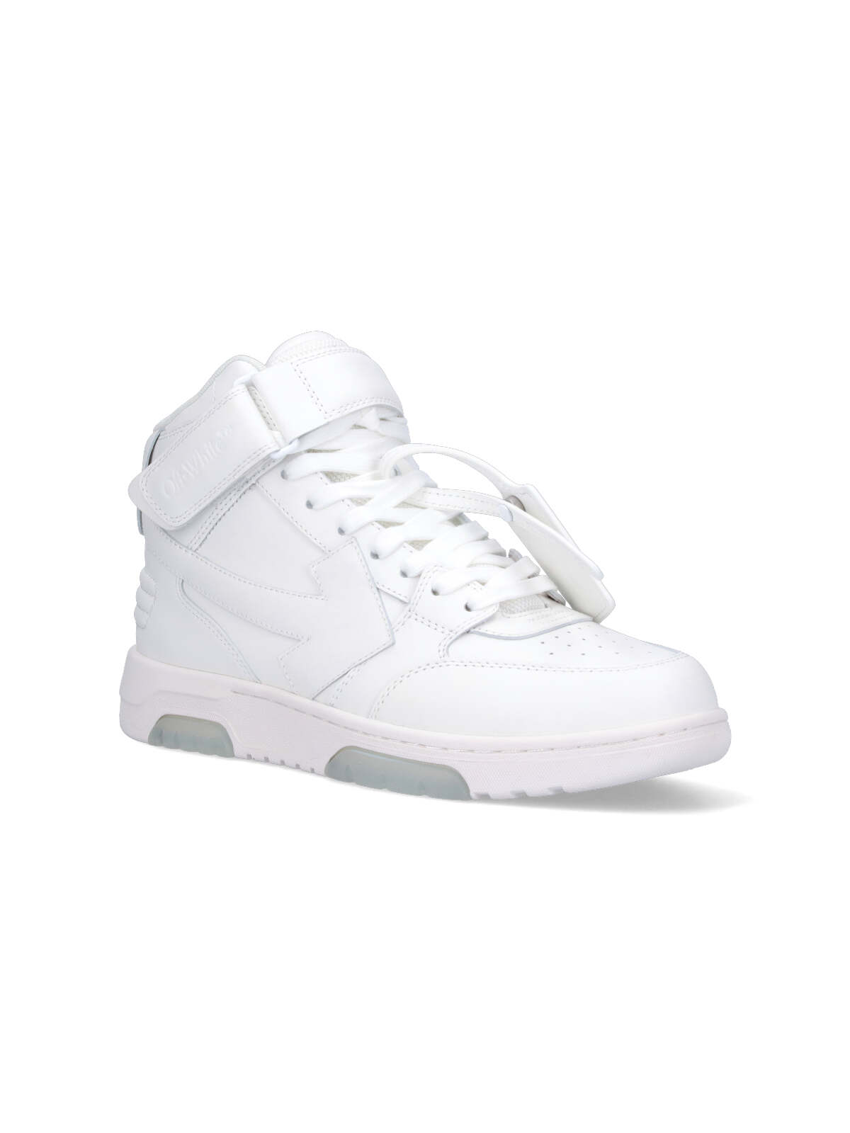 Shop Off-white Sneakers High Out Of Office In White White