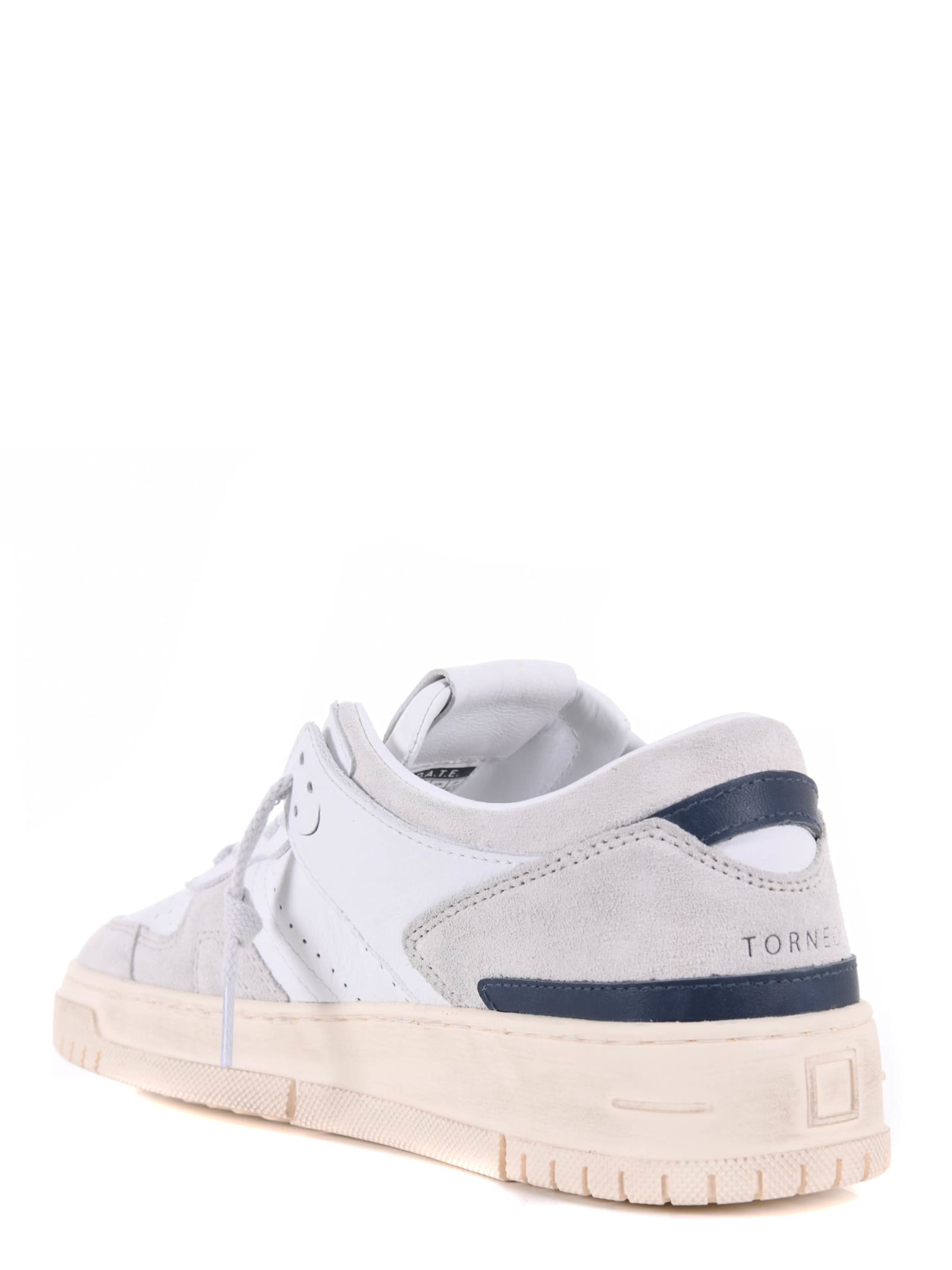 Shop Date Mens D.a.t.e. Sneakers In Bianco/ghiaccio