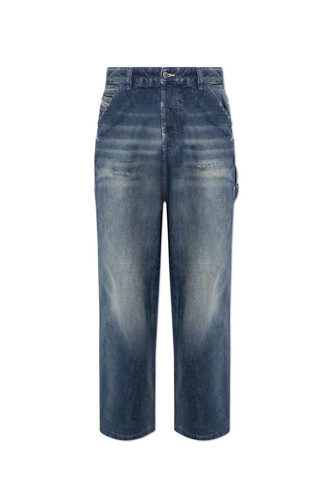 D-livery Straight-leg Distressed Jeans