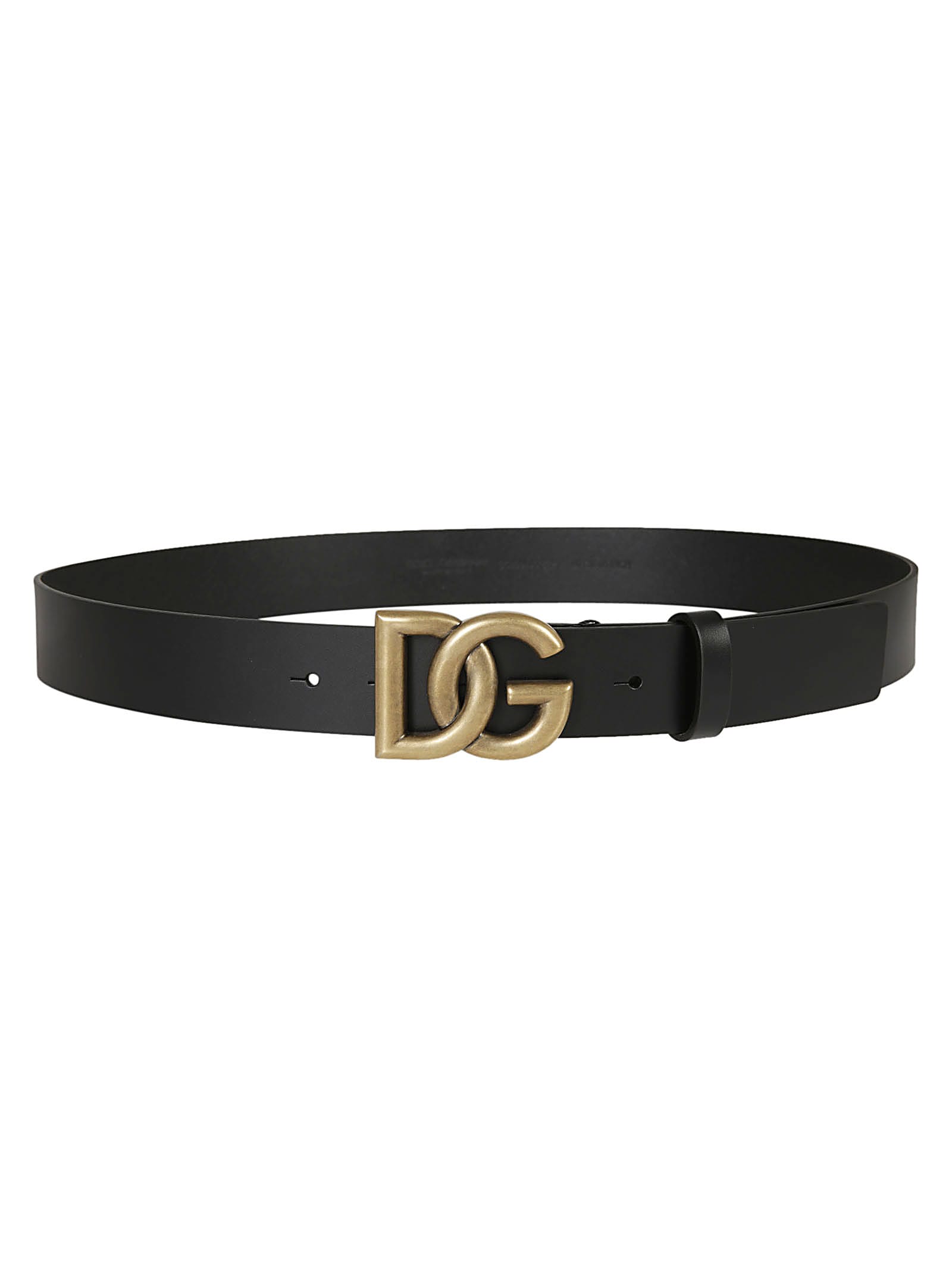 Dolce & Gabbana Classic Logo Buckled Belt