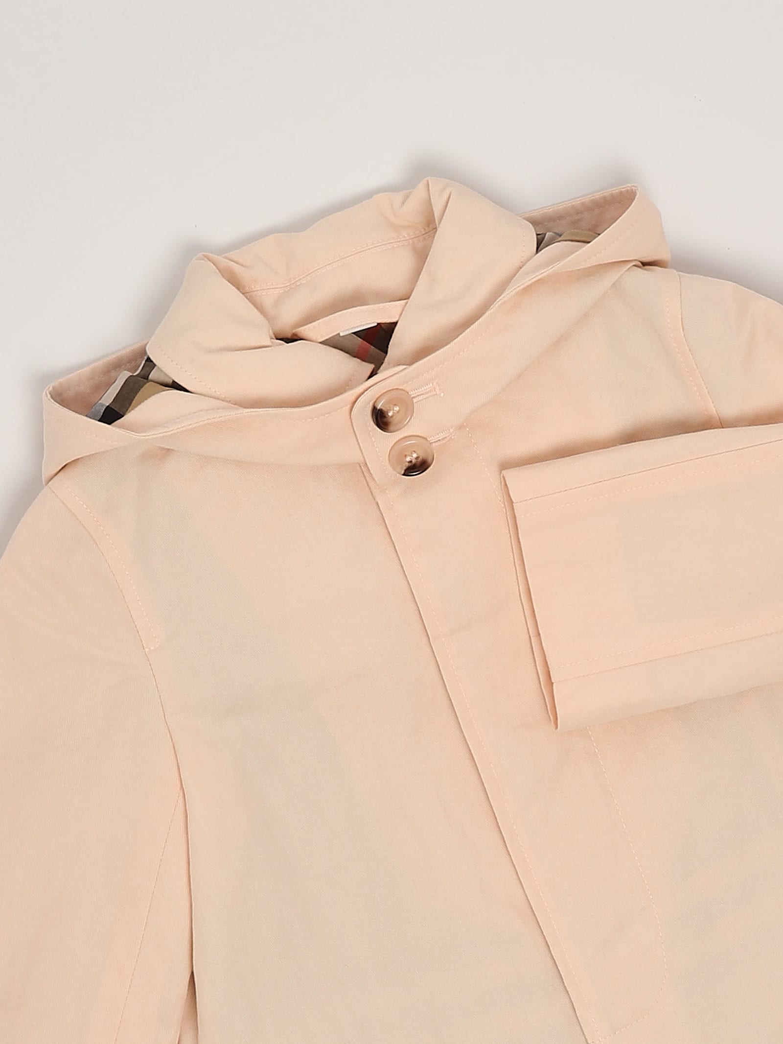 Burberry Hadley Trench Coat In Brown