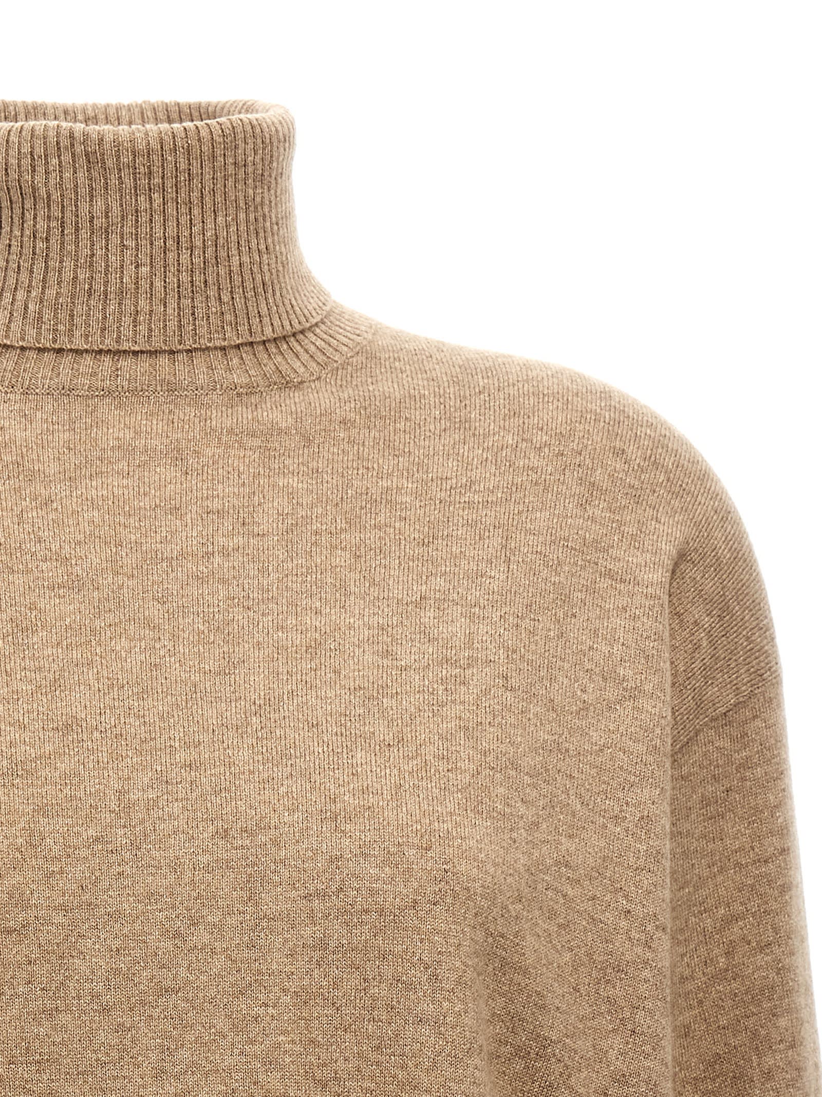 Shop Brunello Cucinelli Monile Sweater In Beige