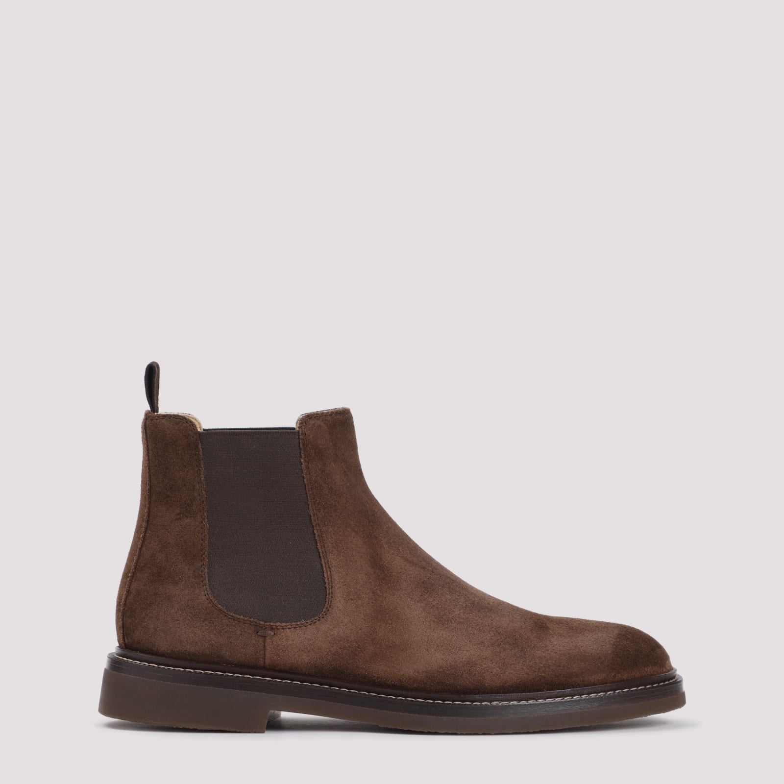 Shop Brunello Cucinelli Ankle Boot In Mustang