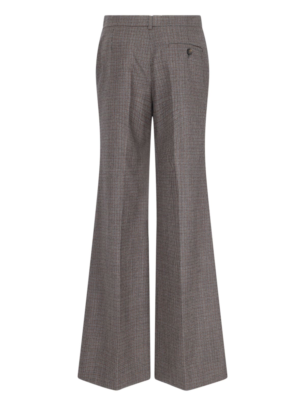 Shop Stella Mccartney Wool Pants In Brown