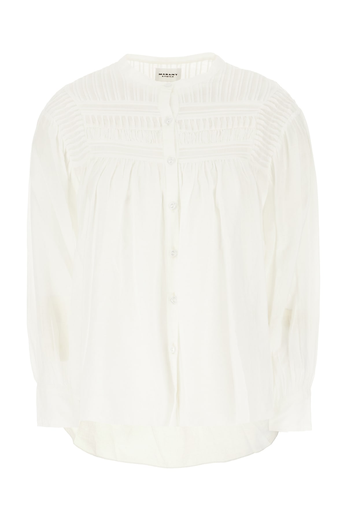 Marant Étoile White Cotton Blend Blouse