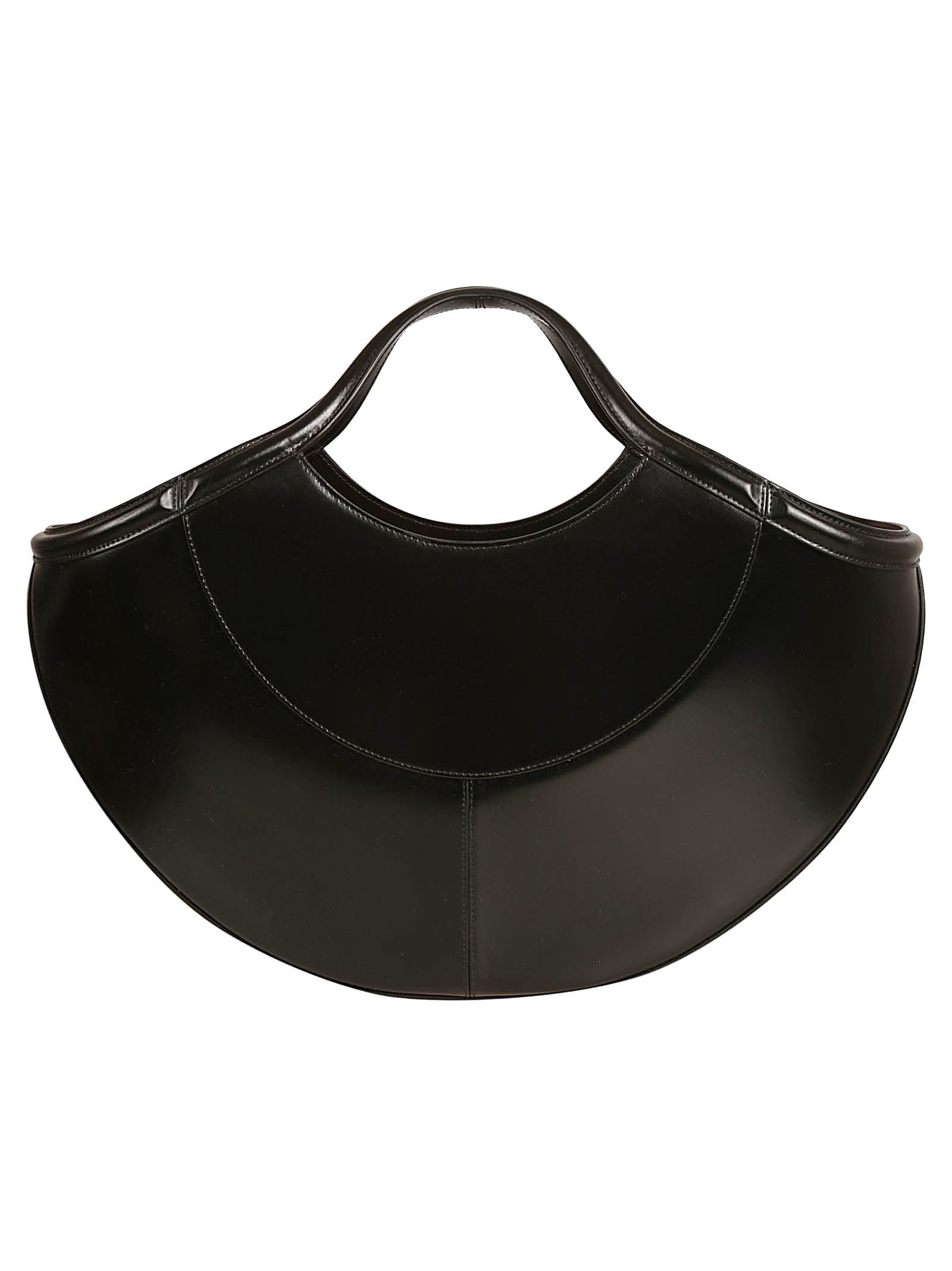 Shop Alexander Mcqueen The Cove Hand Bag In Black