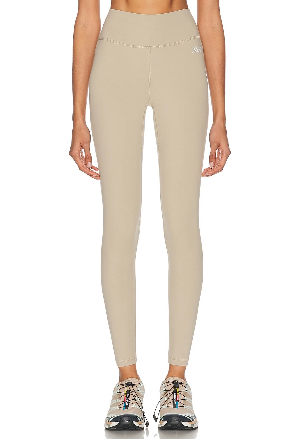 Sporty &amp; Rich Sr Runner Legging In Neutral