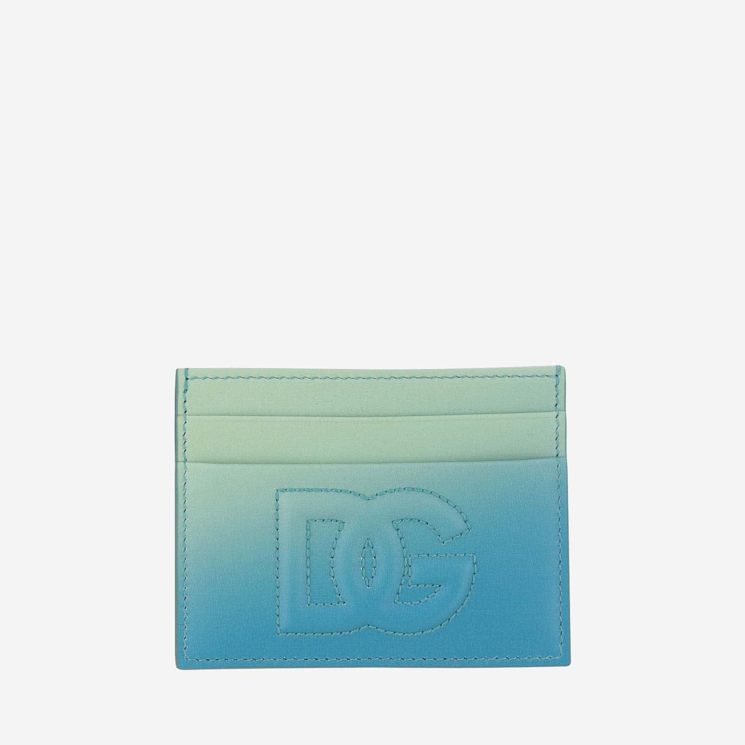 Shop Dolce & Gabbana Dg Logo Card Holder In Red