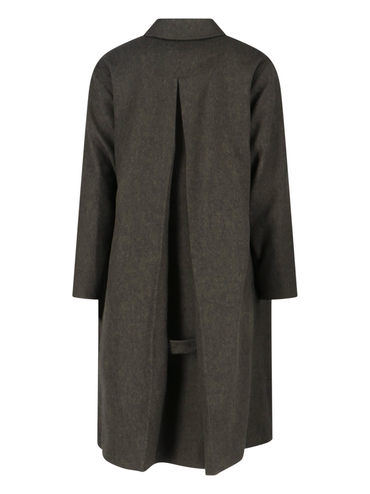 Caruso Wool Coat In Green