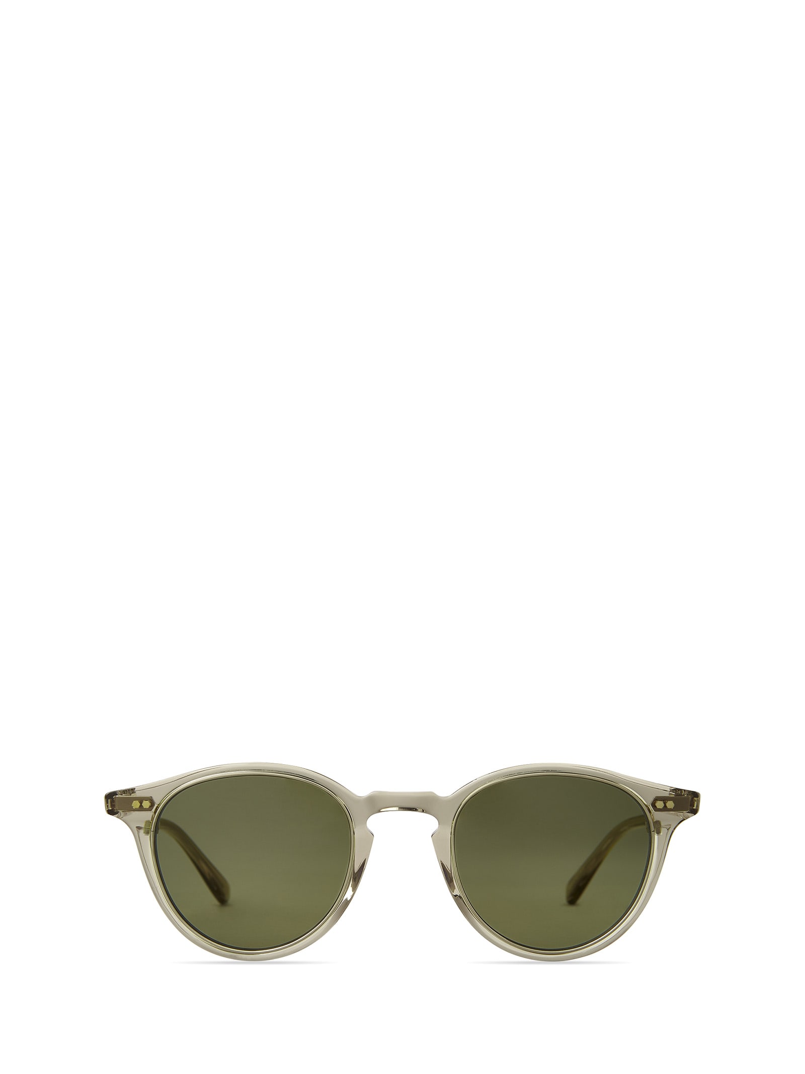 Shop Mr Leight Marmont Ii S Olivine-white Gold Sunglasses