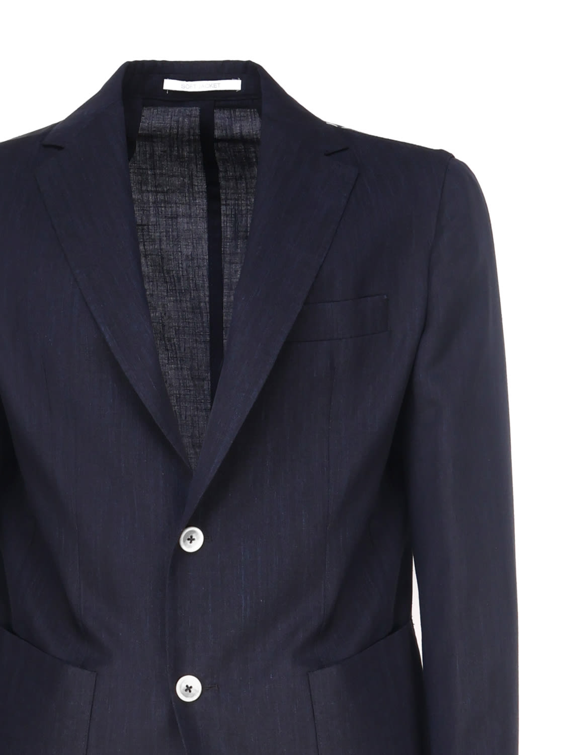 Shop Eleventy Blazer Monopetto In Blue