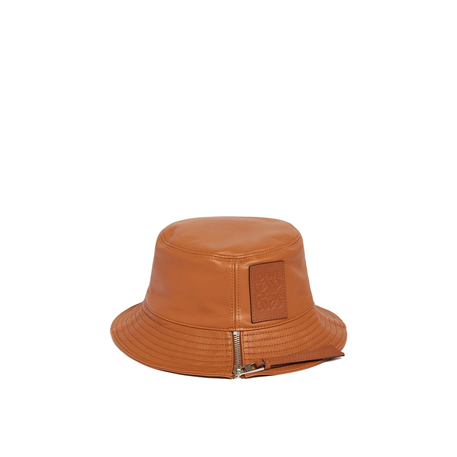 Leather Fisherman Hat