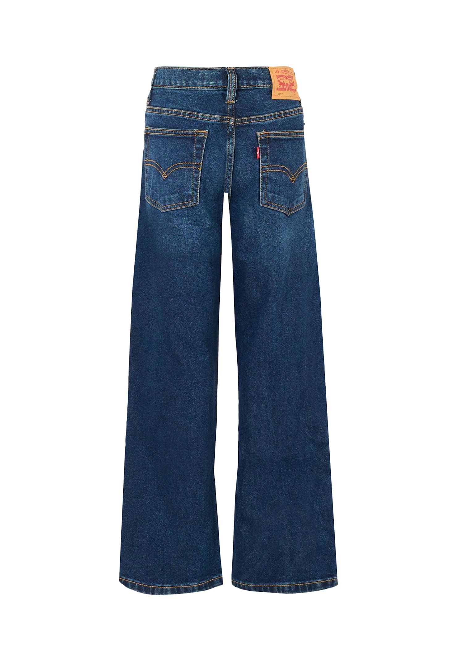Levi's Denim Jeans For Boy With Logo In Blue