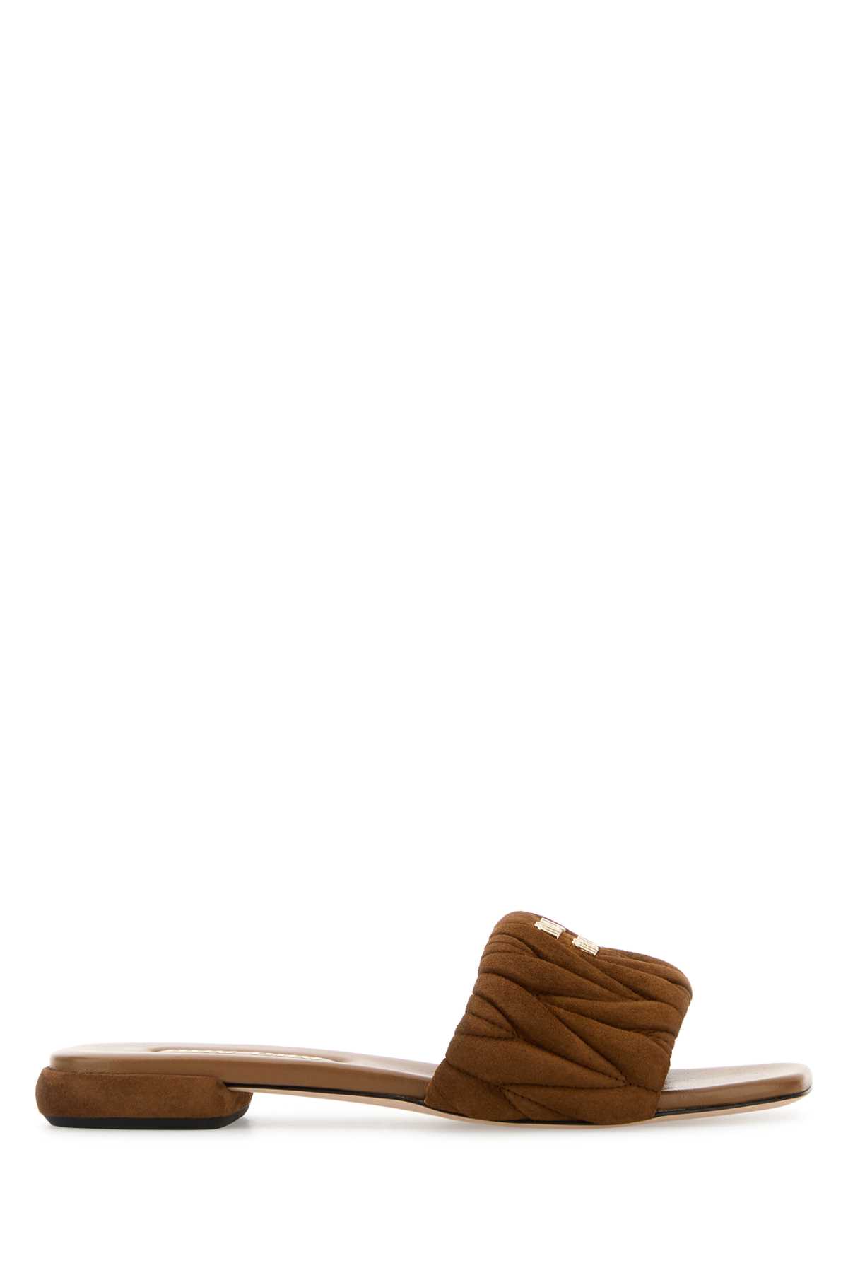 Caramel Suede Slippers