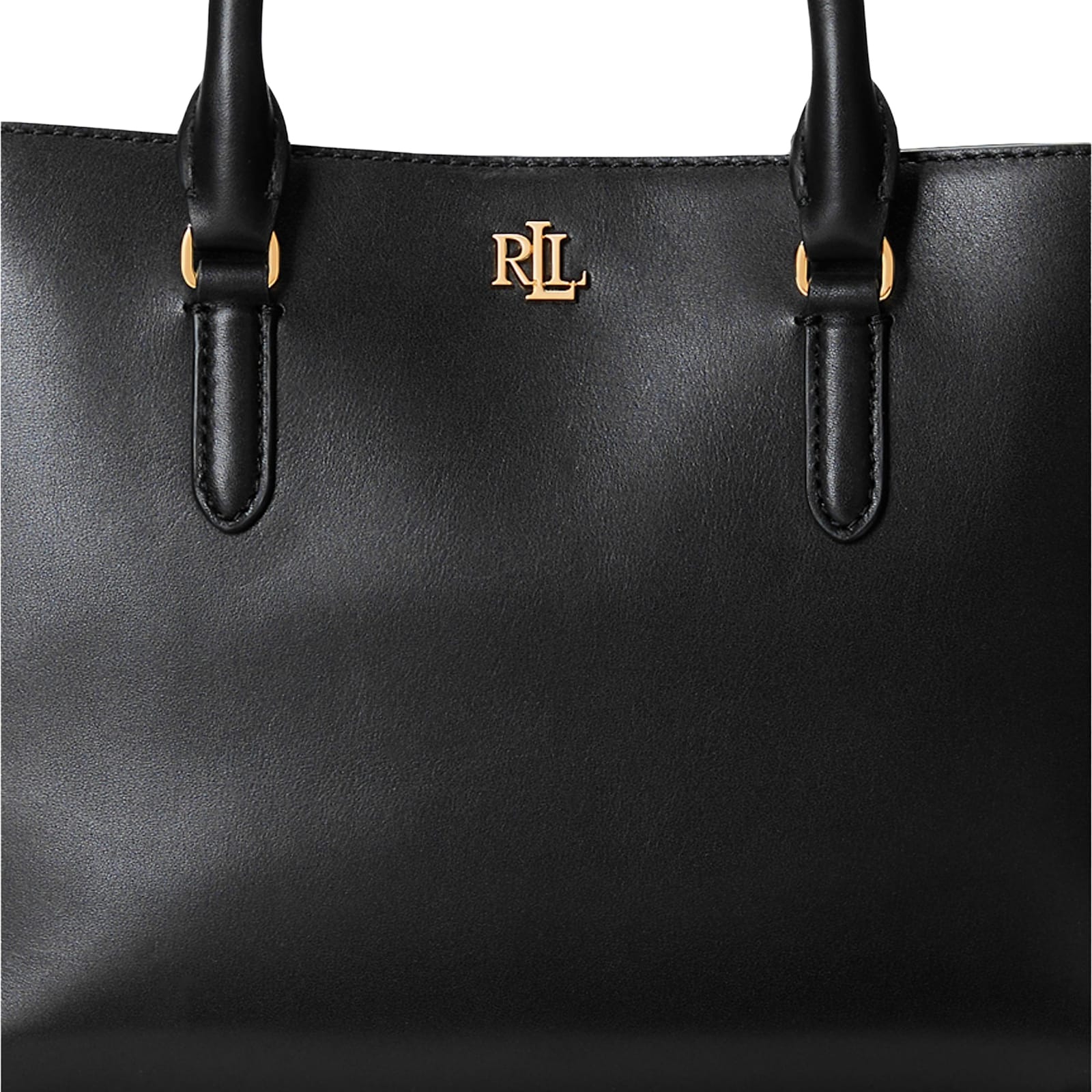 Ralph Lauren Marcy 26 Satchel Small In Black
