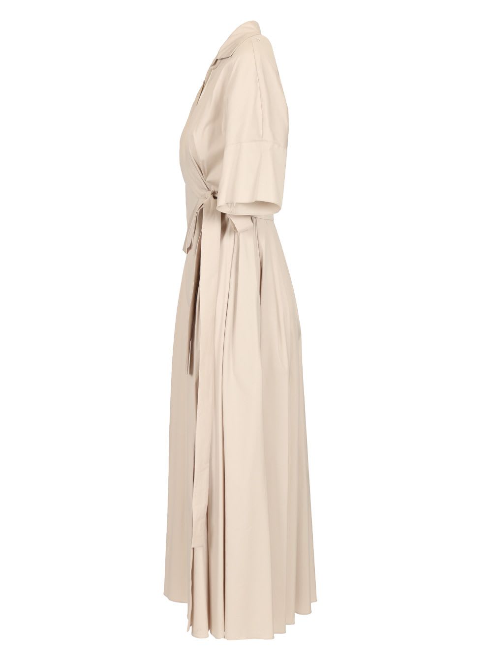'S MAX MARA LONG WRAP SHIRT DRESS