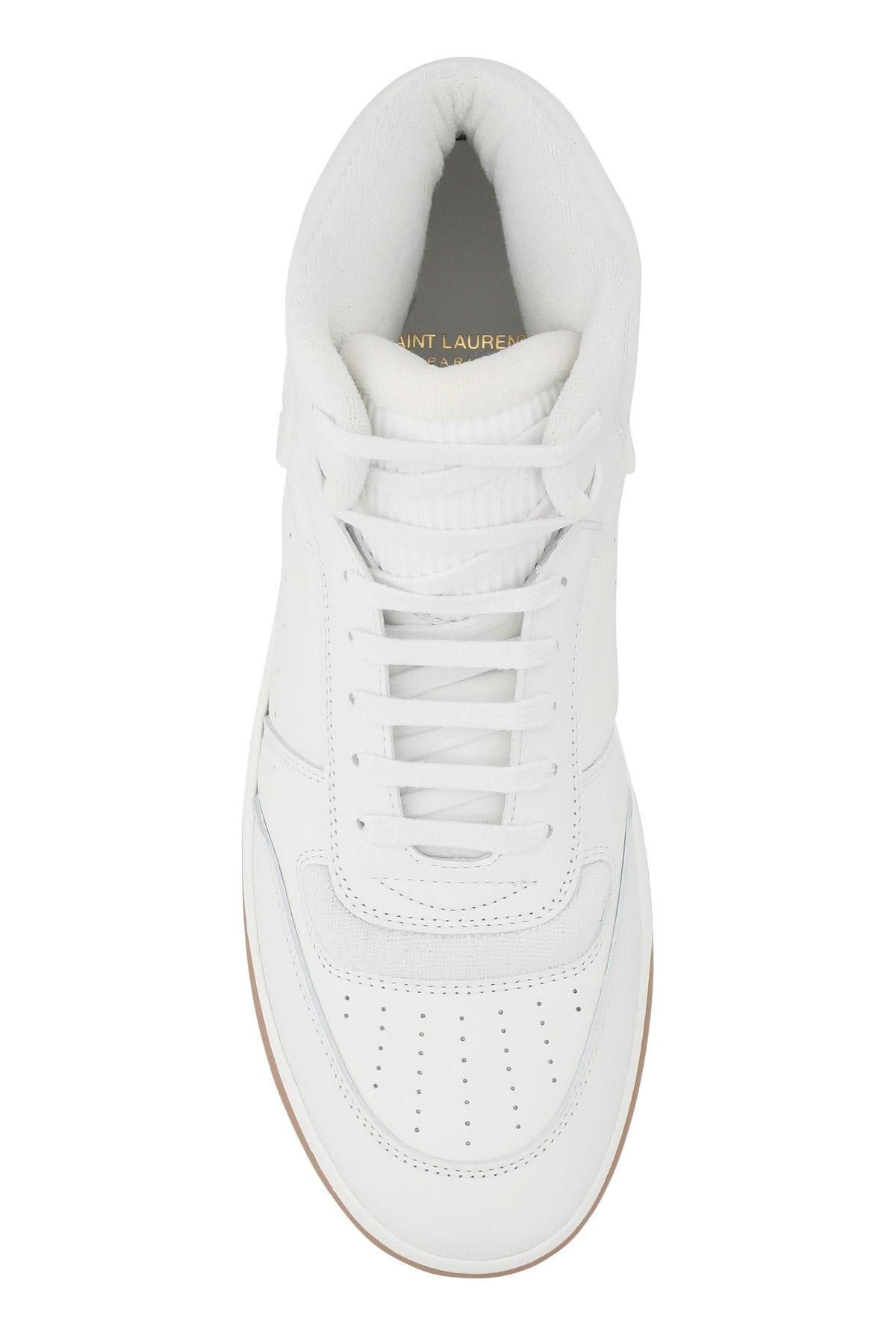 Saint Laurent 'sl 80' Sneakers In White