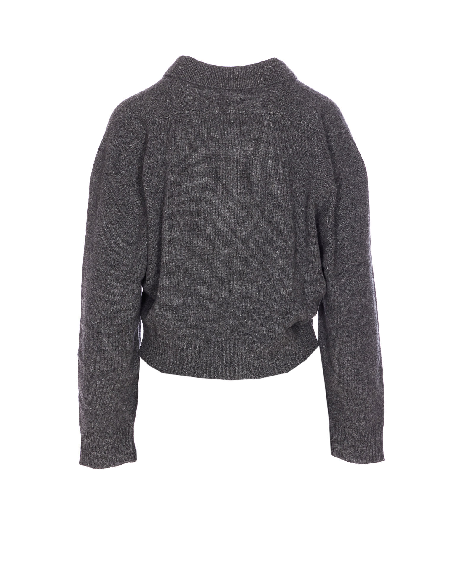 Loulou Studio Homere Lds Sweater In Gray