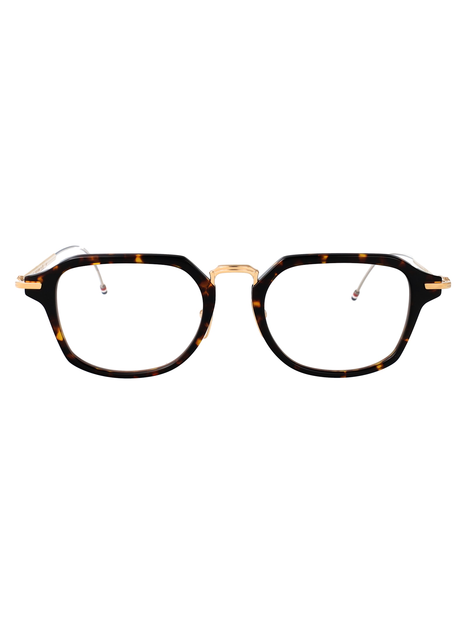 Thom Browne Ueo423a-g0003 Glasses In Brown