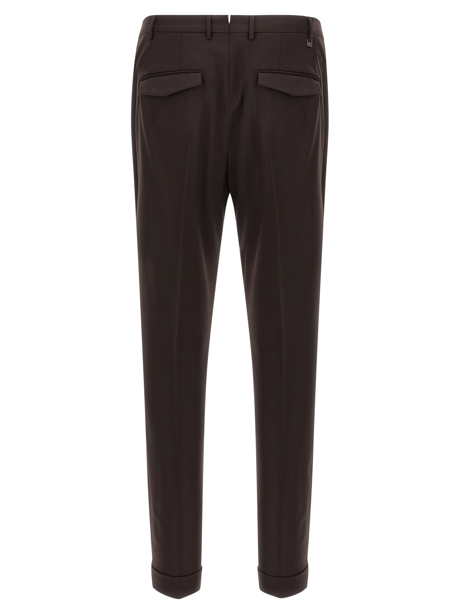 Pt Torino Tailored Trousers In Black