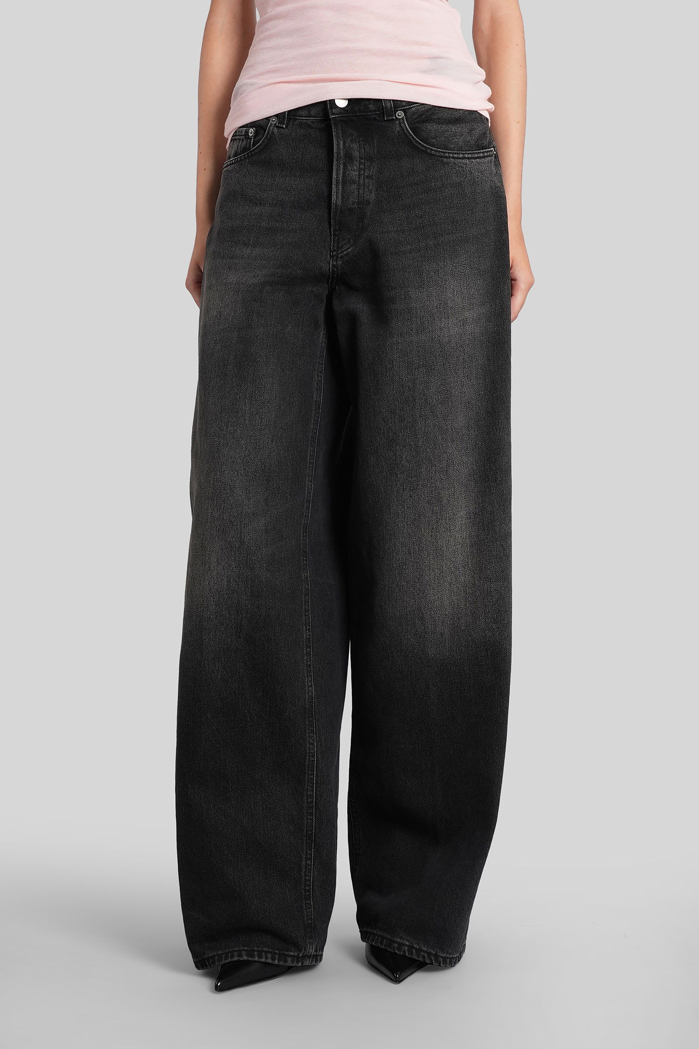 Haikure Bethany Earl Jeans In Black Denim In Black