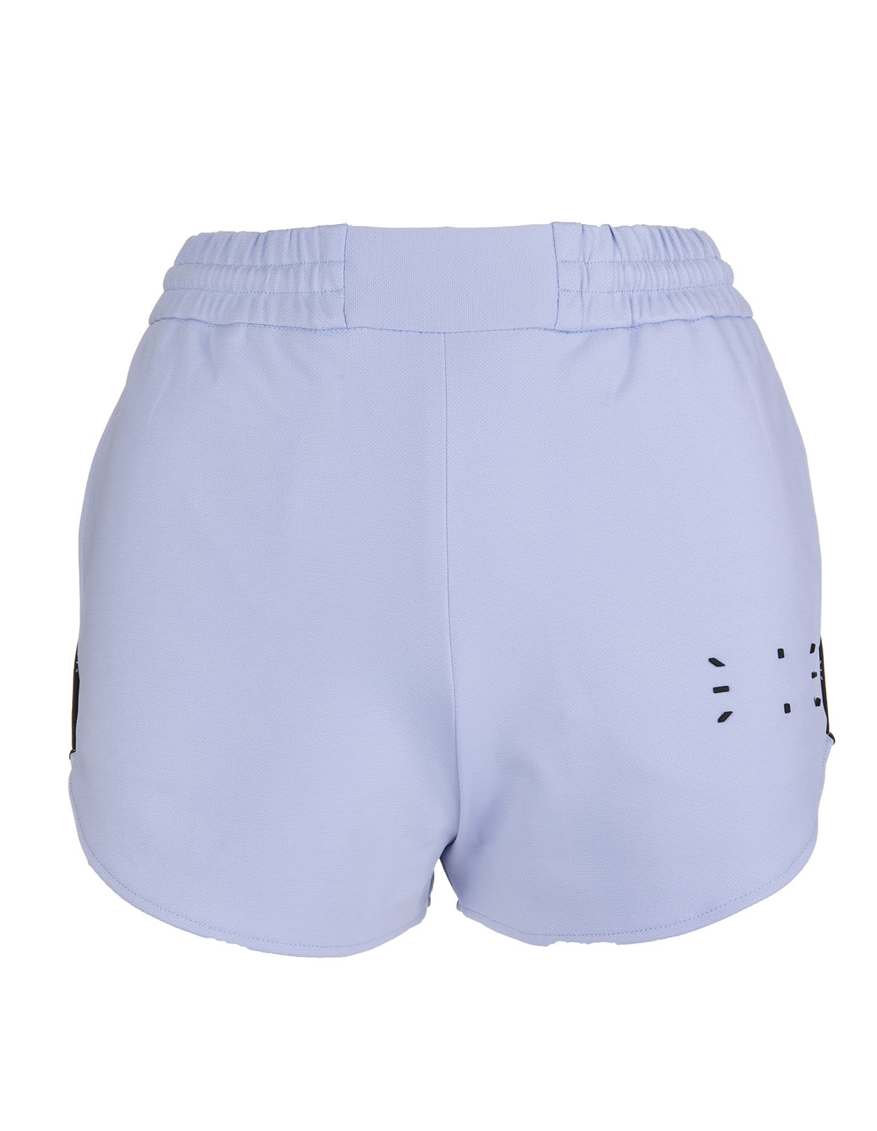 McQ Alexander McQueen Woman Lilac Sports Shorts With Logo