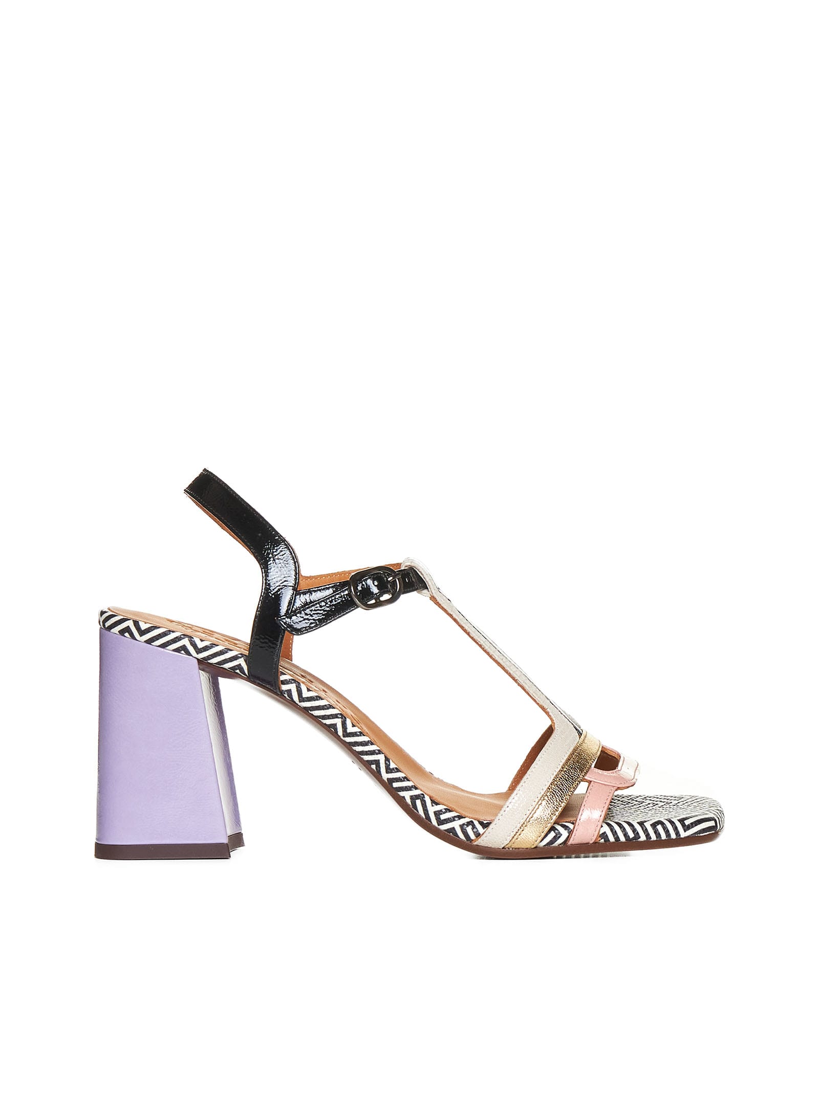 Shop Chie Mihara Sandals In Ferrarinegrojeepdalichampanfer