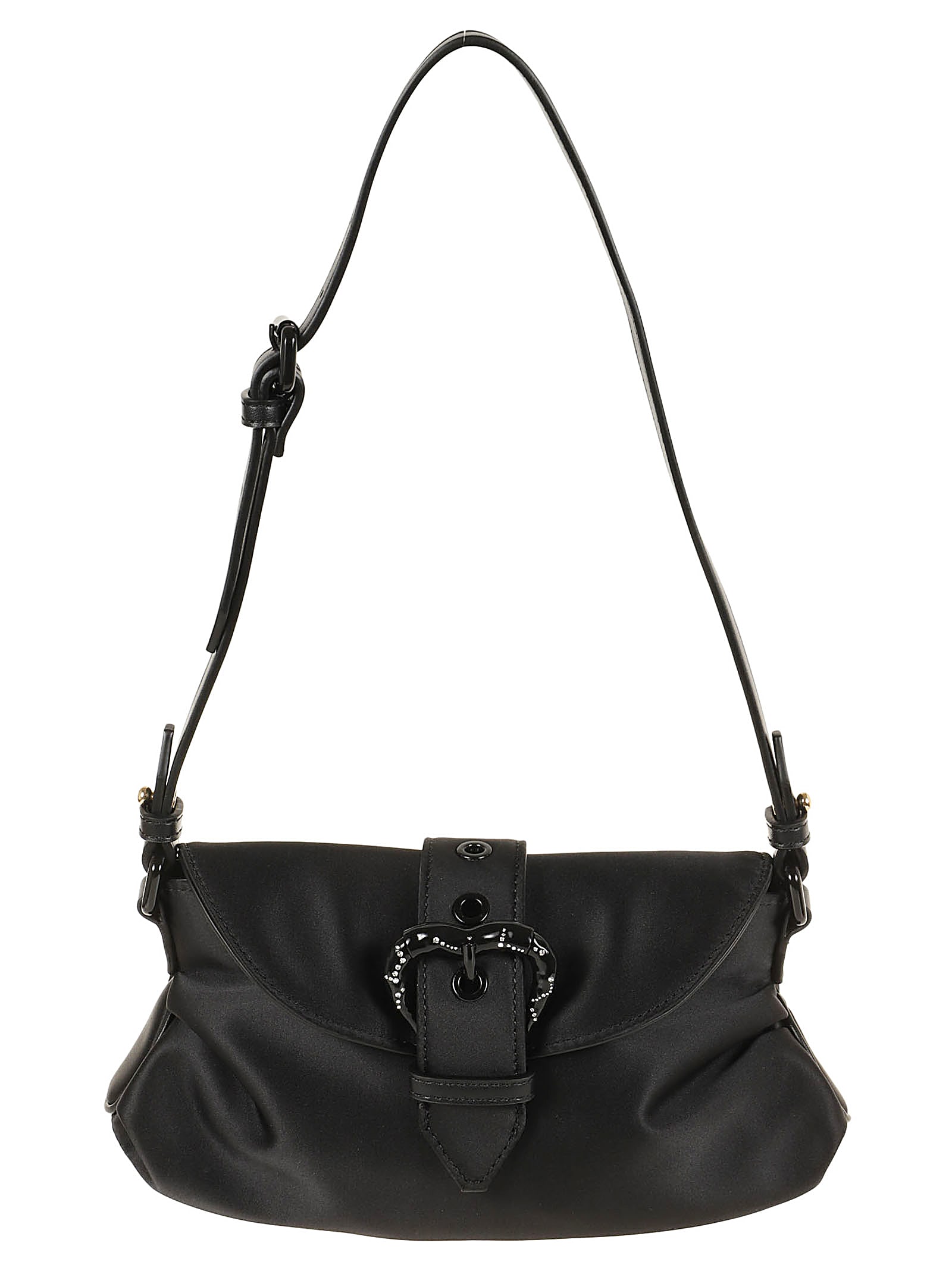 Shop Pinko Jolene Shoulder Mini Duchess In B Nero Limousine