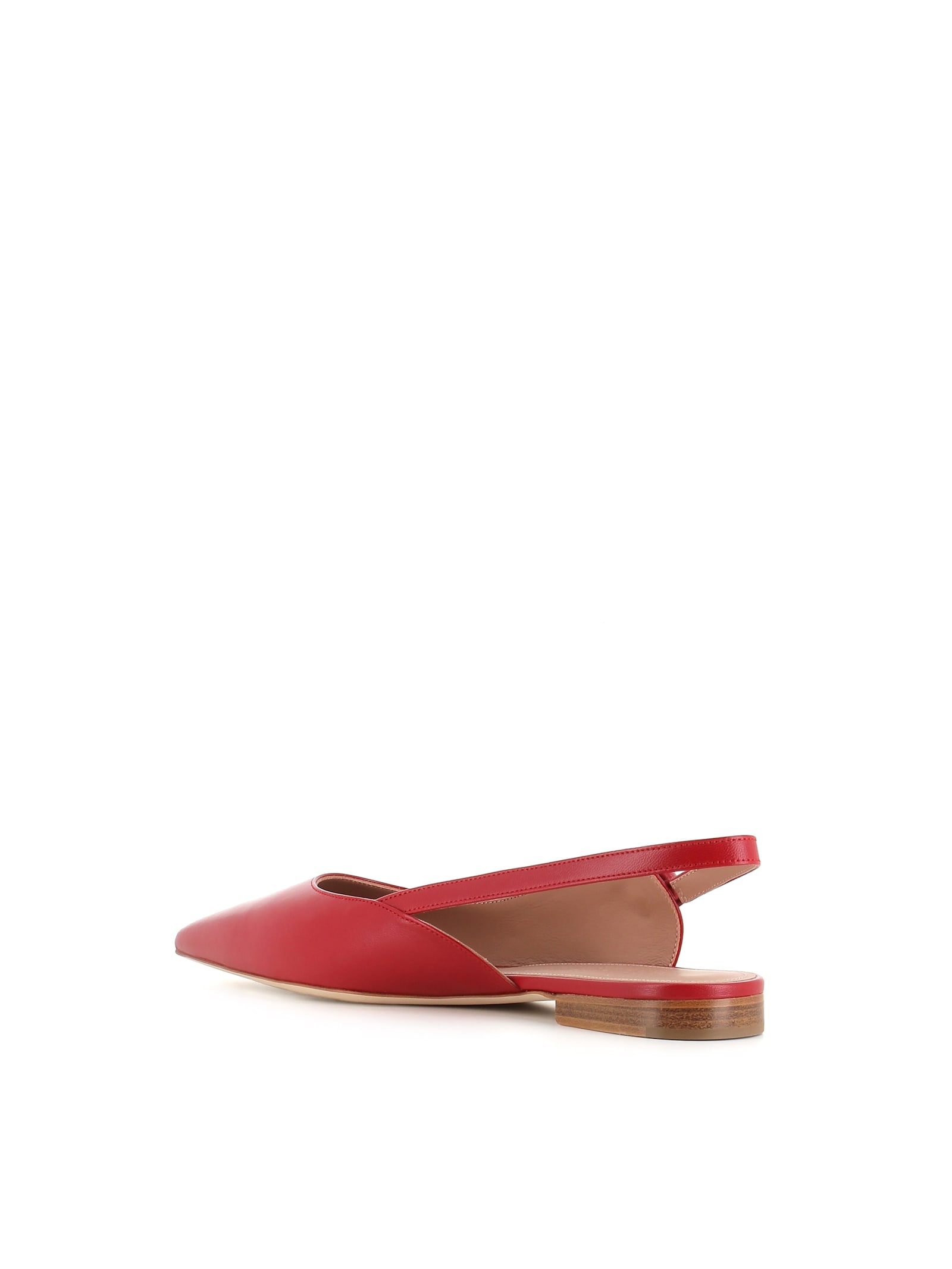 Malone Souliers Ballerina Palmer 10-4 In Carmin Red