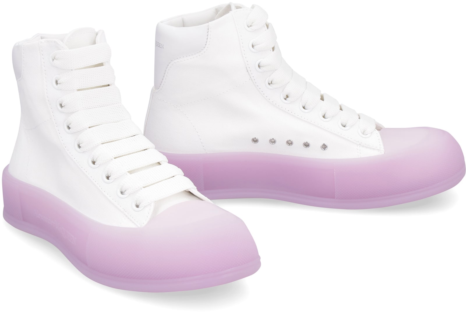 Alexander Mcqueen Women's Da Skate Chunky Sneakers In White