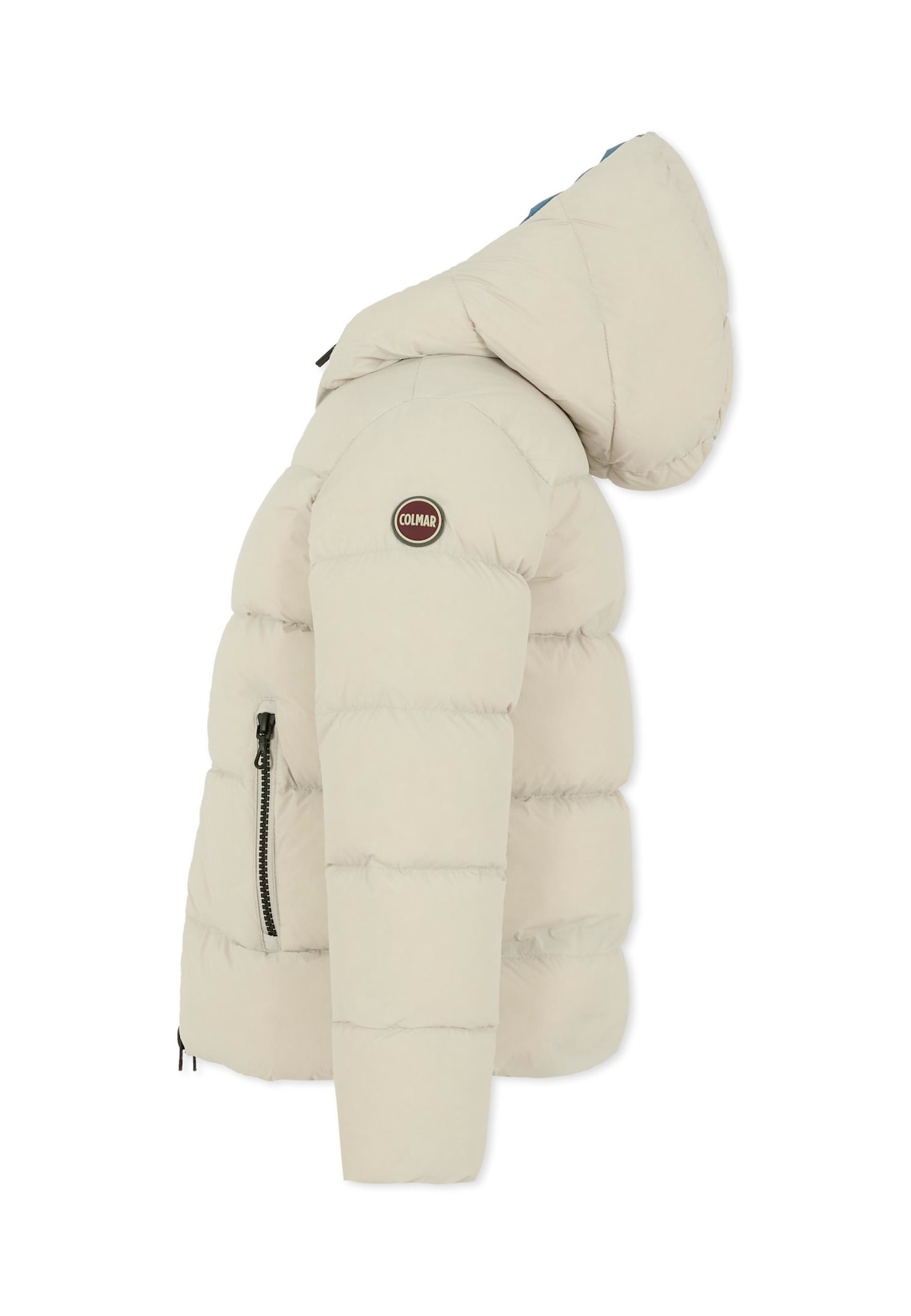 Colmar Reversible Puffer Jacket In Gold