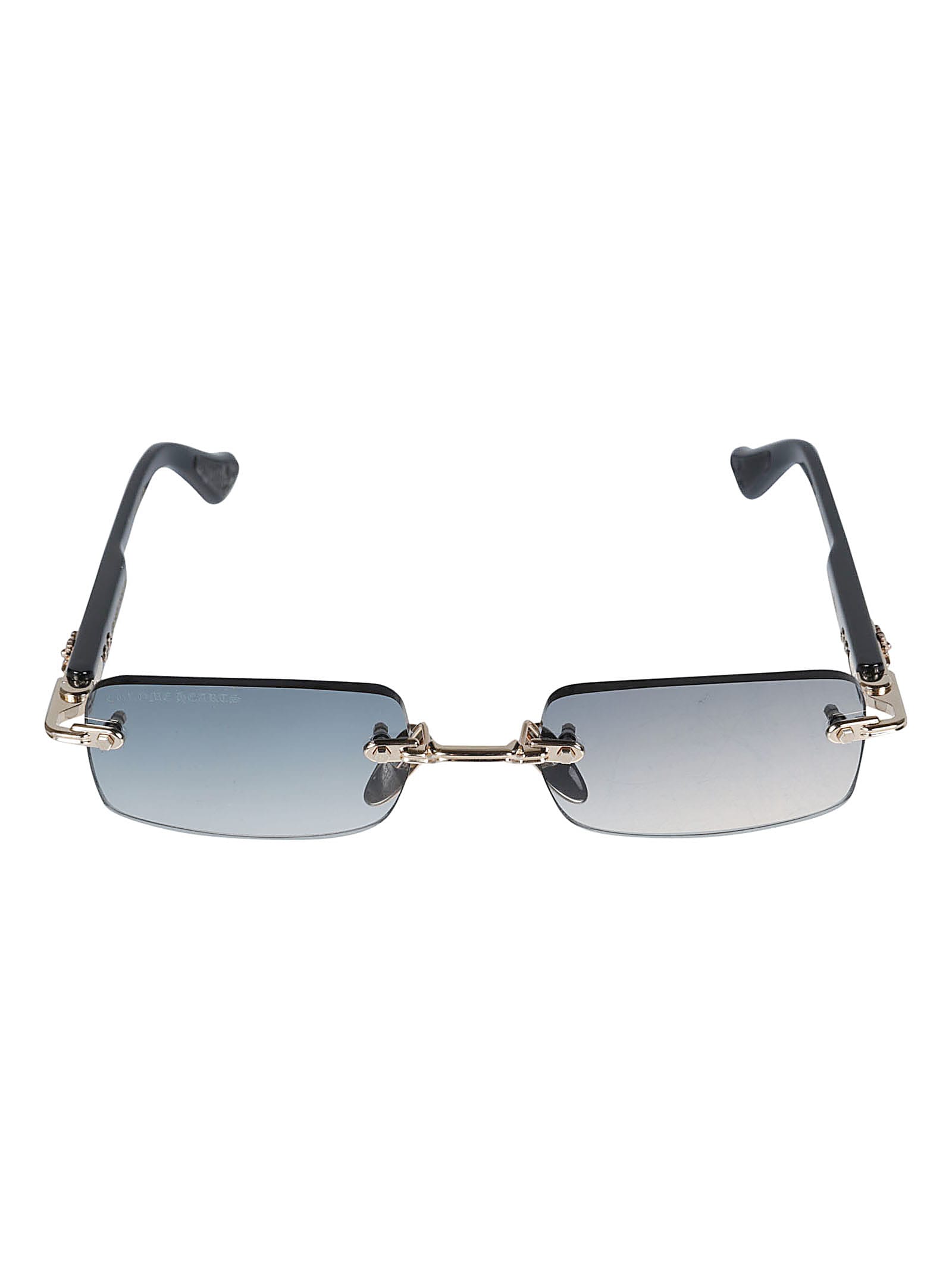 Chrome Hearts Rectangle Rimless Sunglasses