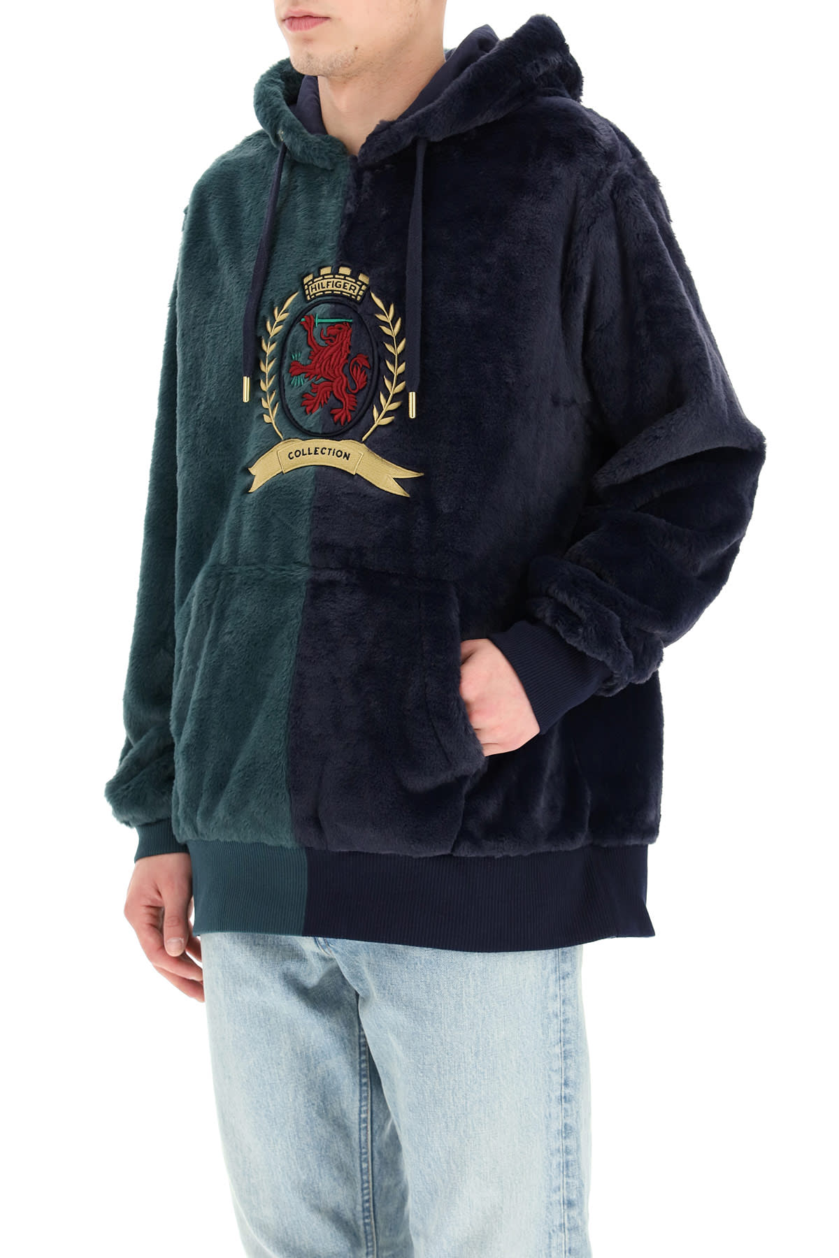 tommy hilfiger teddy hoodie